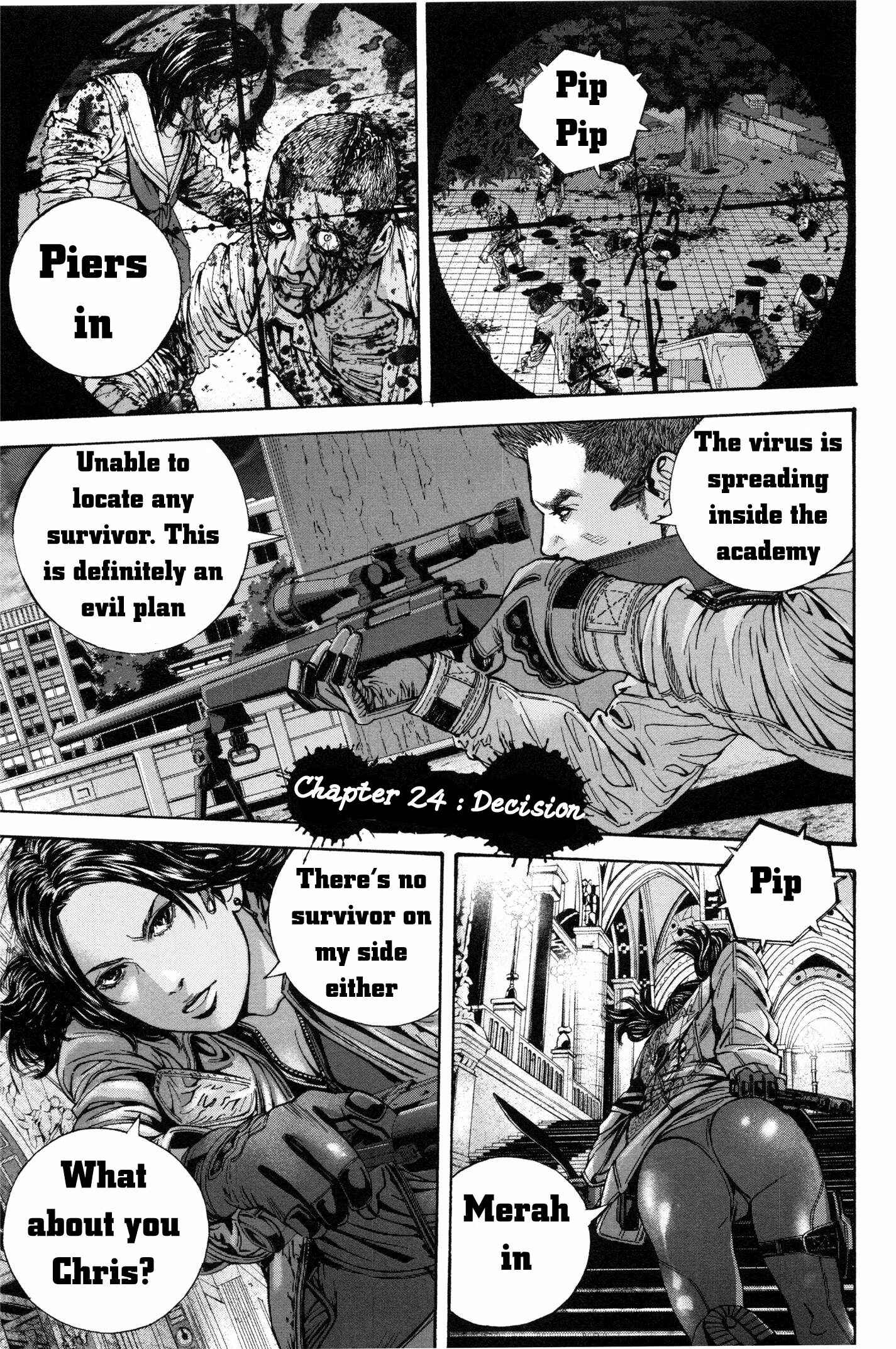 Page 1 Chapter 24 Resident Evil: The Marhawa Desire