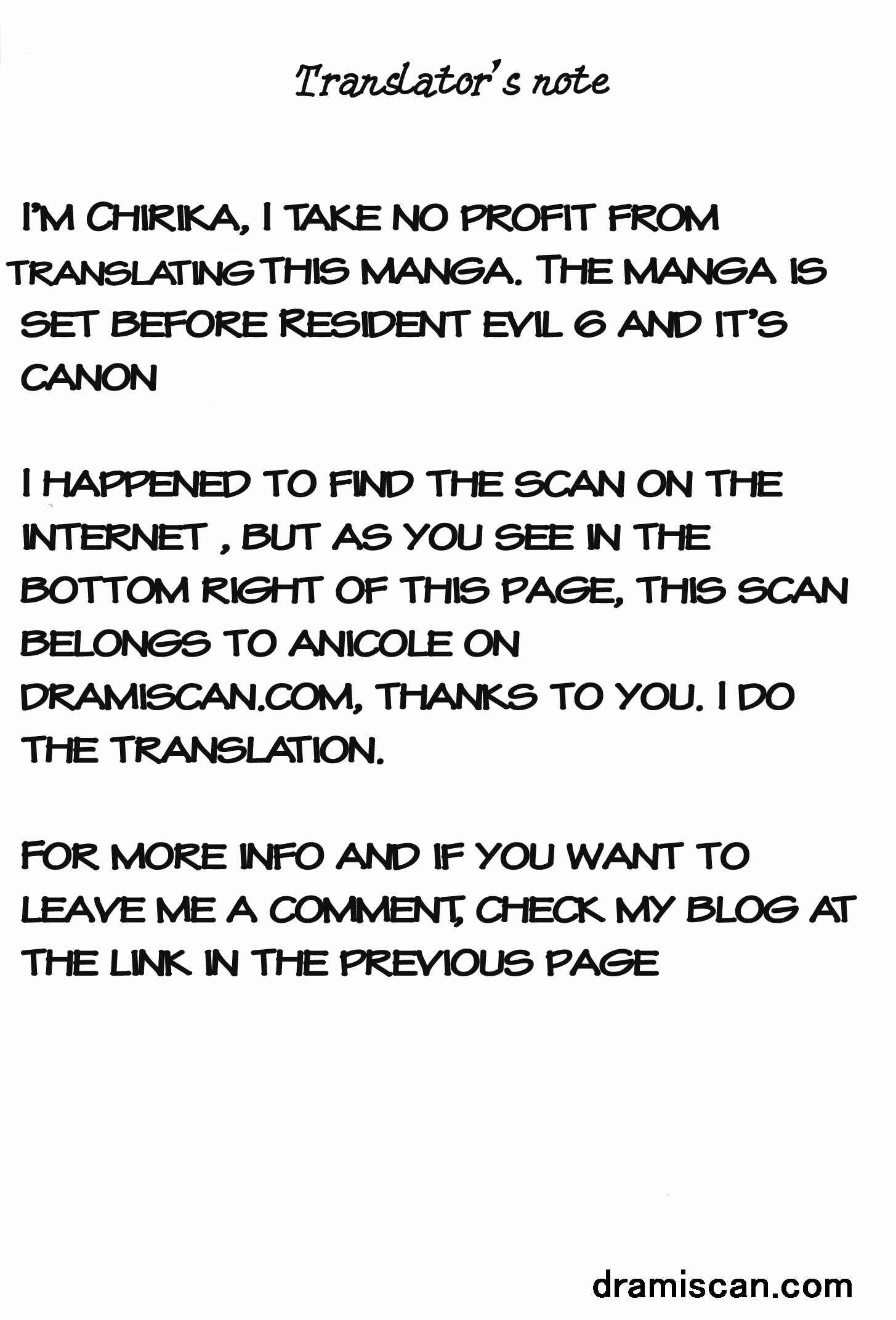 Page 28 Chapter 16 Resident Evil: The Marhawa Desire