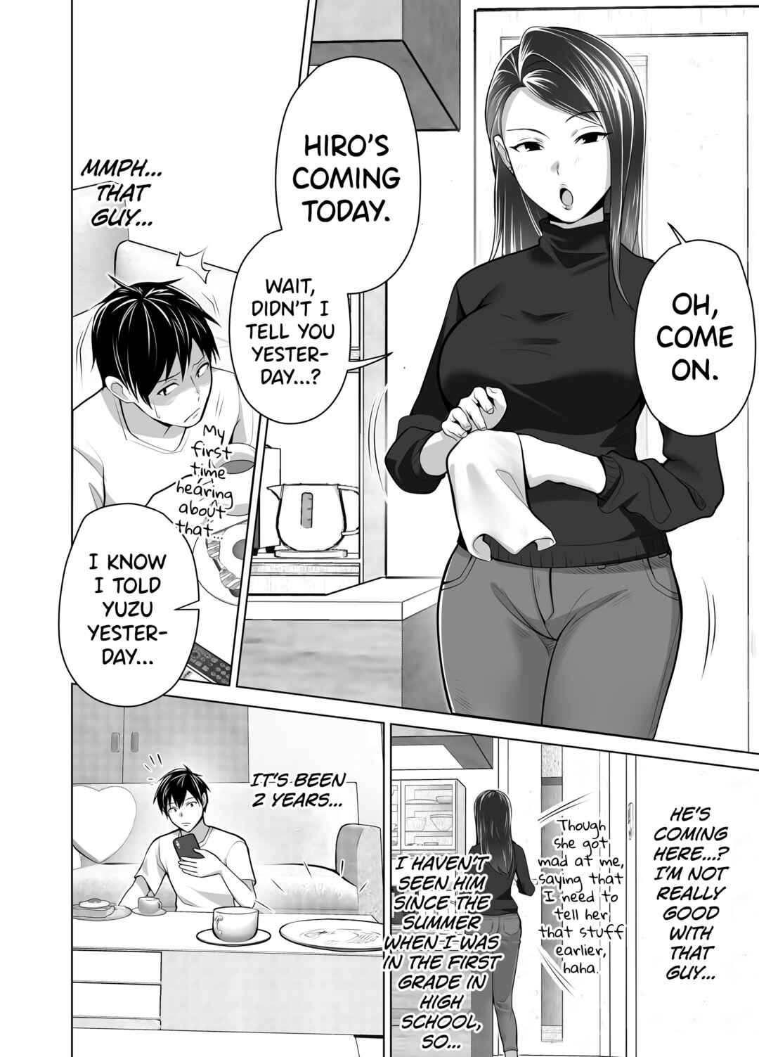 Page 4 Chapter Unknown_b9ea Omae no Kaa-chan Sugee Yokatta yo