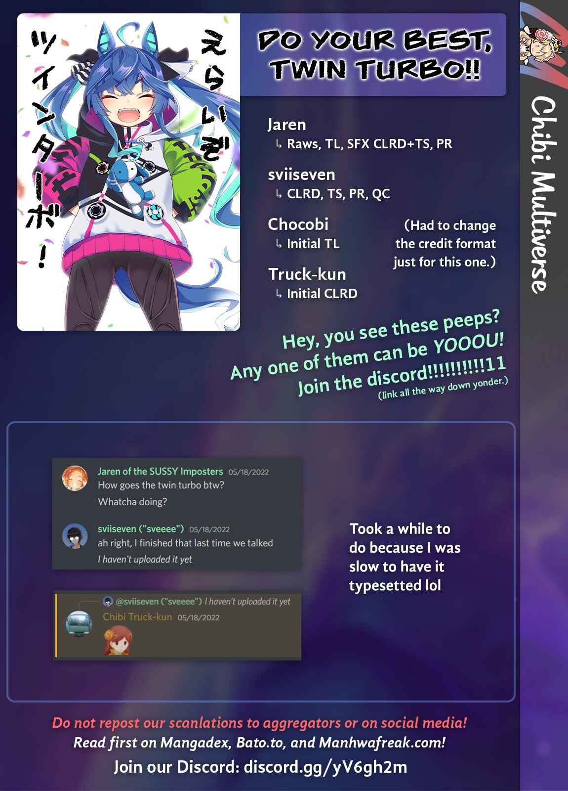 Page 24 Chapter Unknown_70f2 Uma Musume Pretty Derby - Ganbare! Twin Turbo! (Doujinshi)