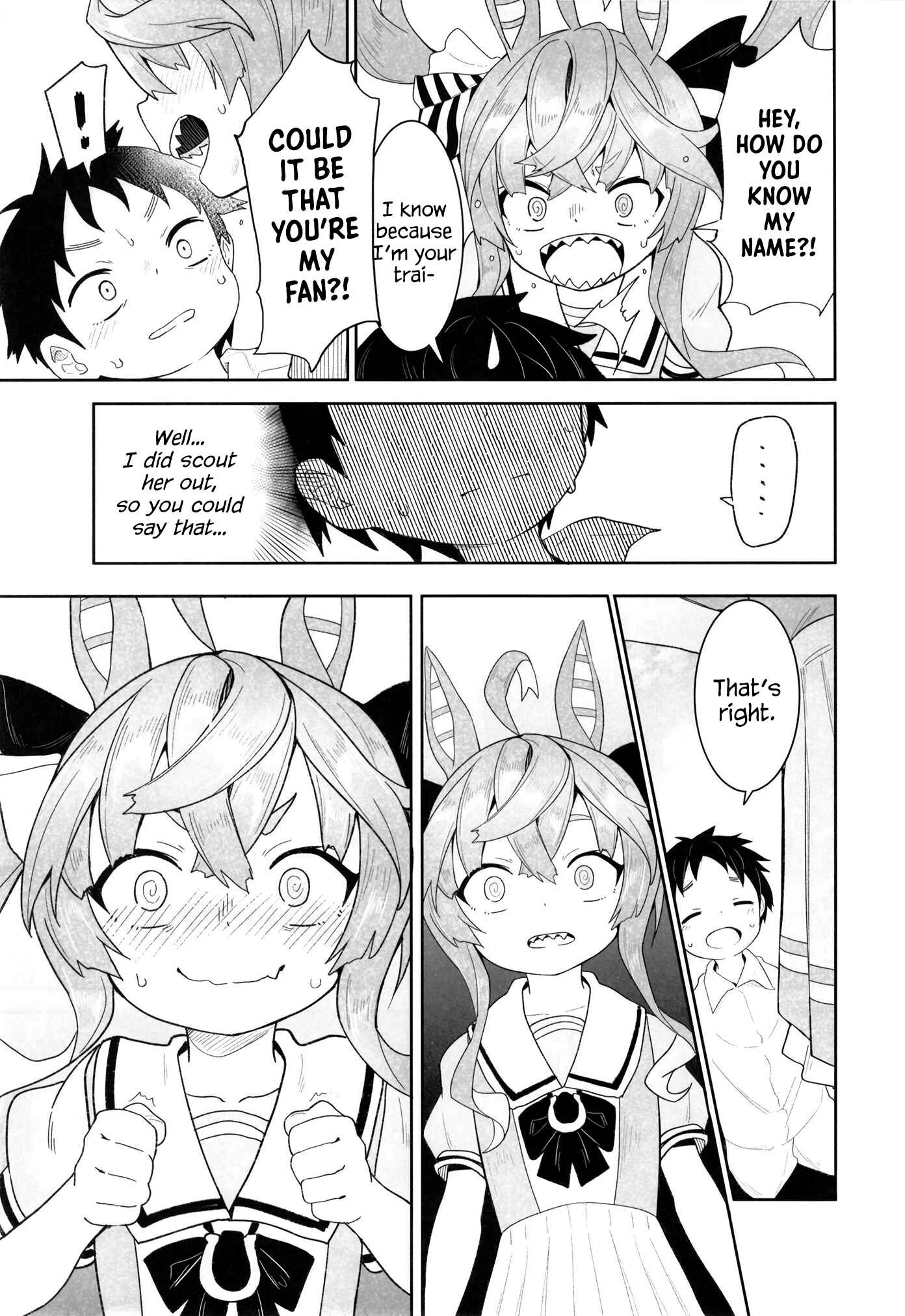 Page 7 Chapter Unknown_70f2 Uma Musume Pretty Derby - Ganbare! Twin Turbo! (Doujinshi)
