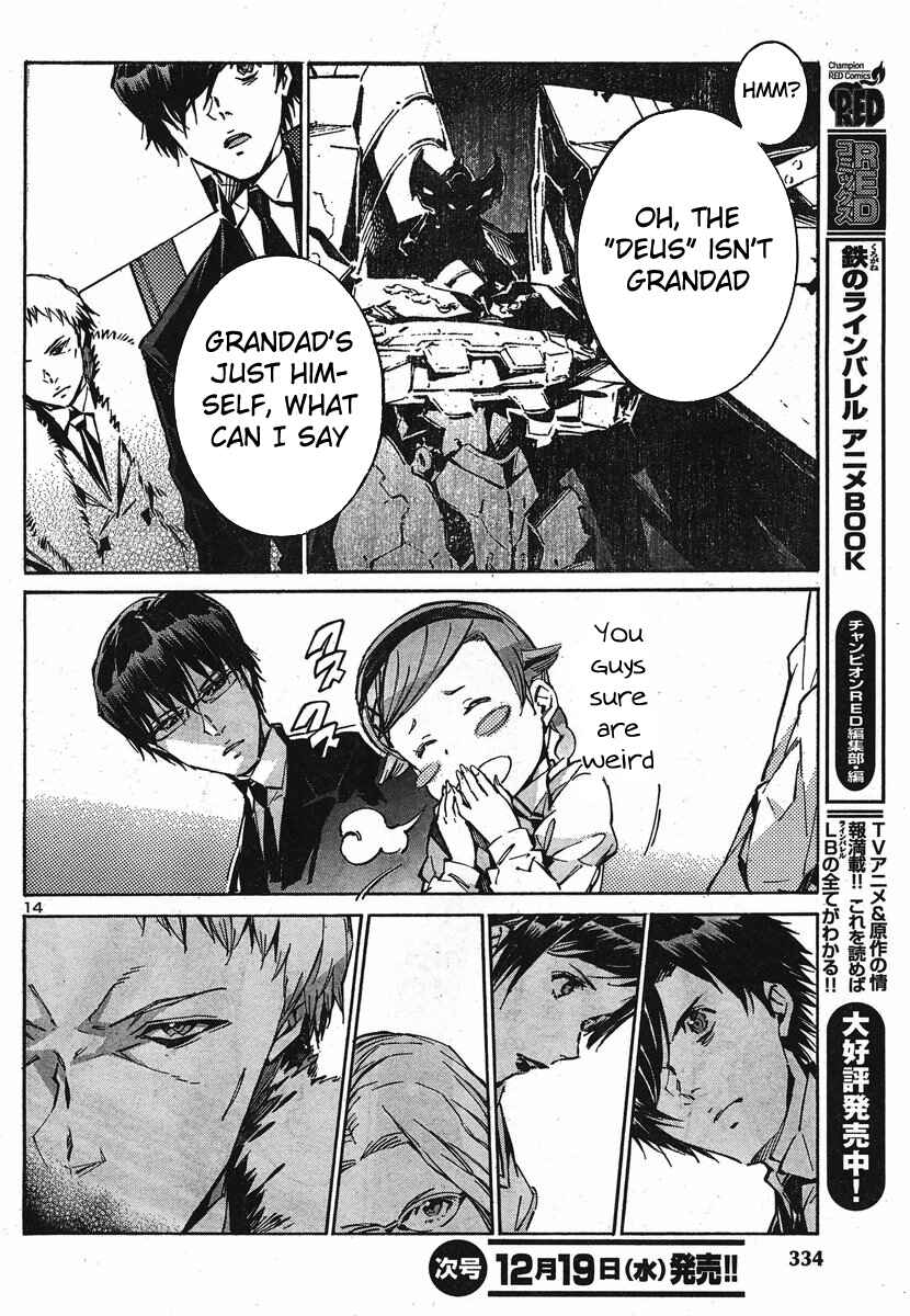Page 14 Chapter 95 Linebarrels of Iron