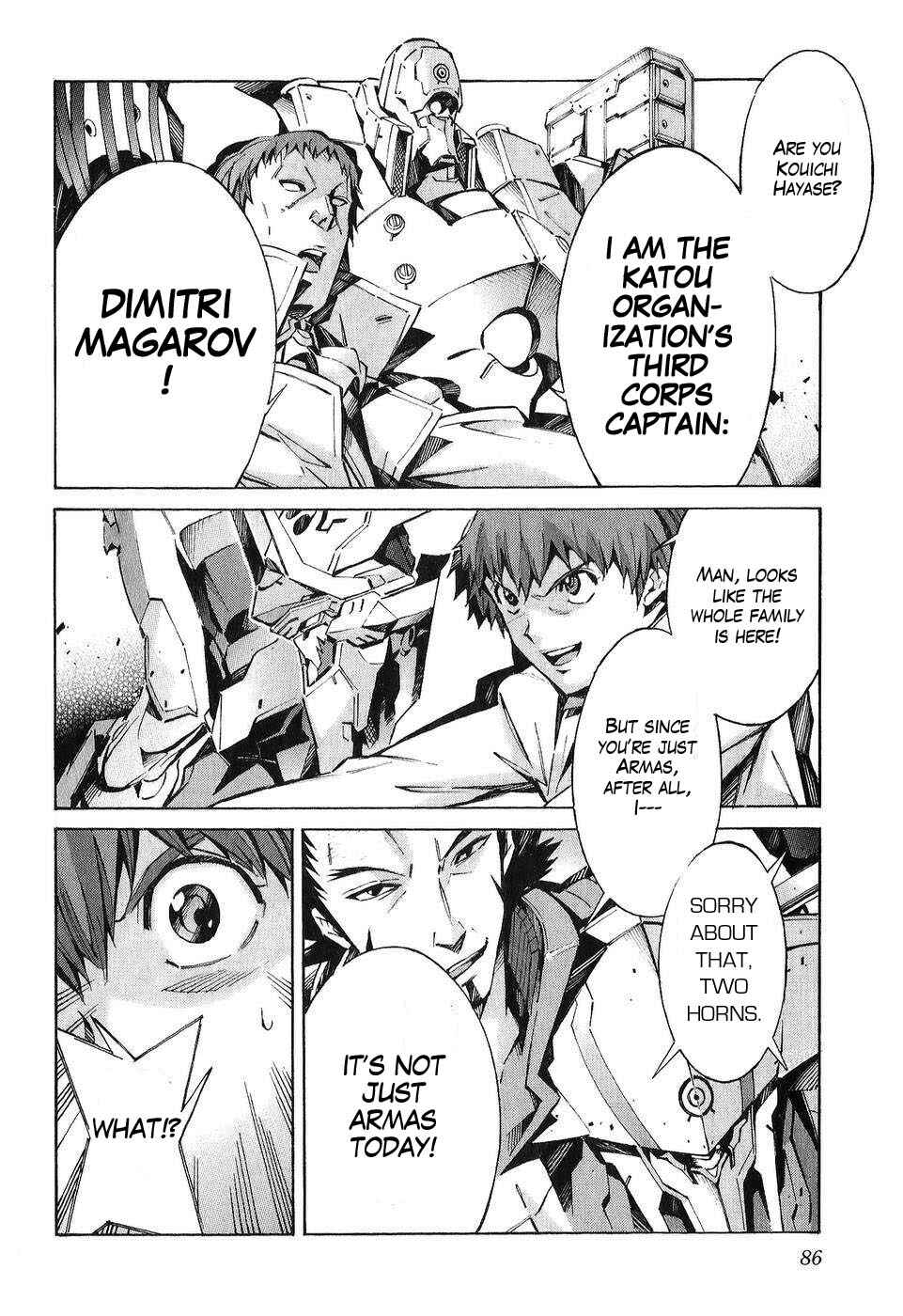 Page 40 Chapter 21 Linebarrels of Iron