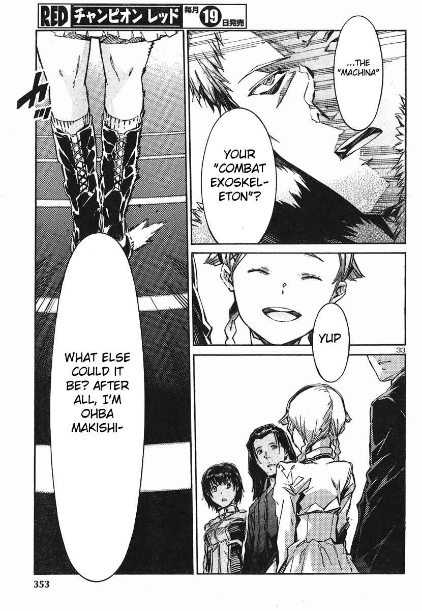 Page 32 Chapter 93 Linebarrels of Iron