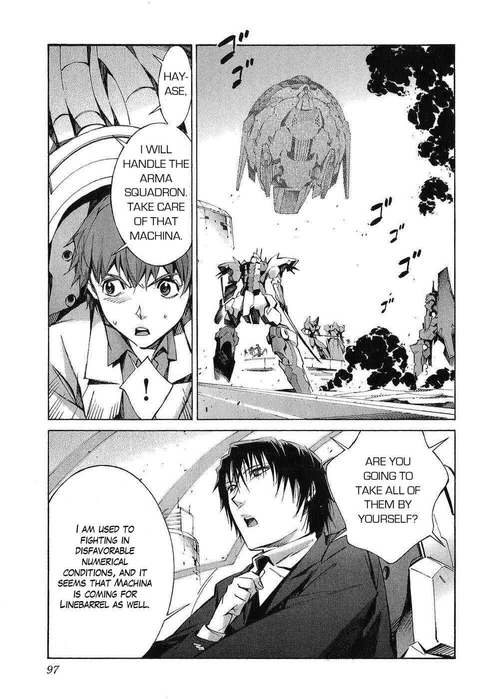 Page 7 Chapter 22 Linebarrels of Iron