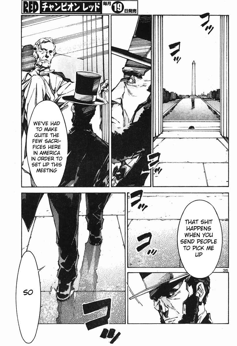 Page 35 Chapter 100 Linebarrels of Iron