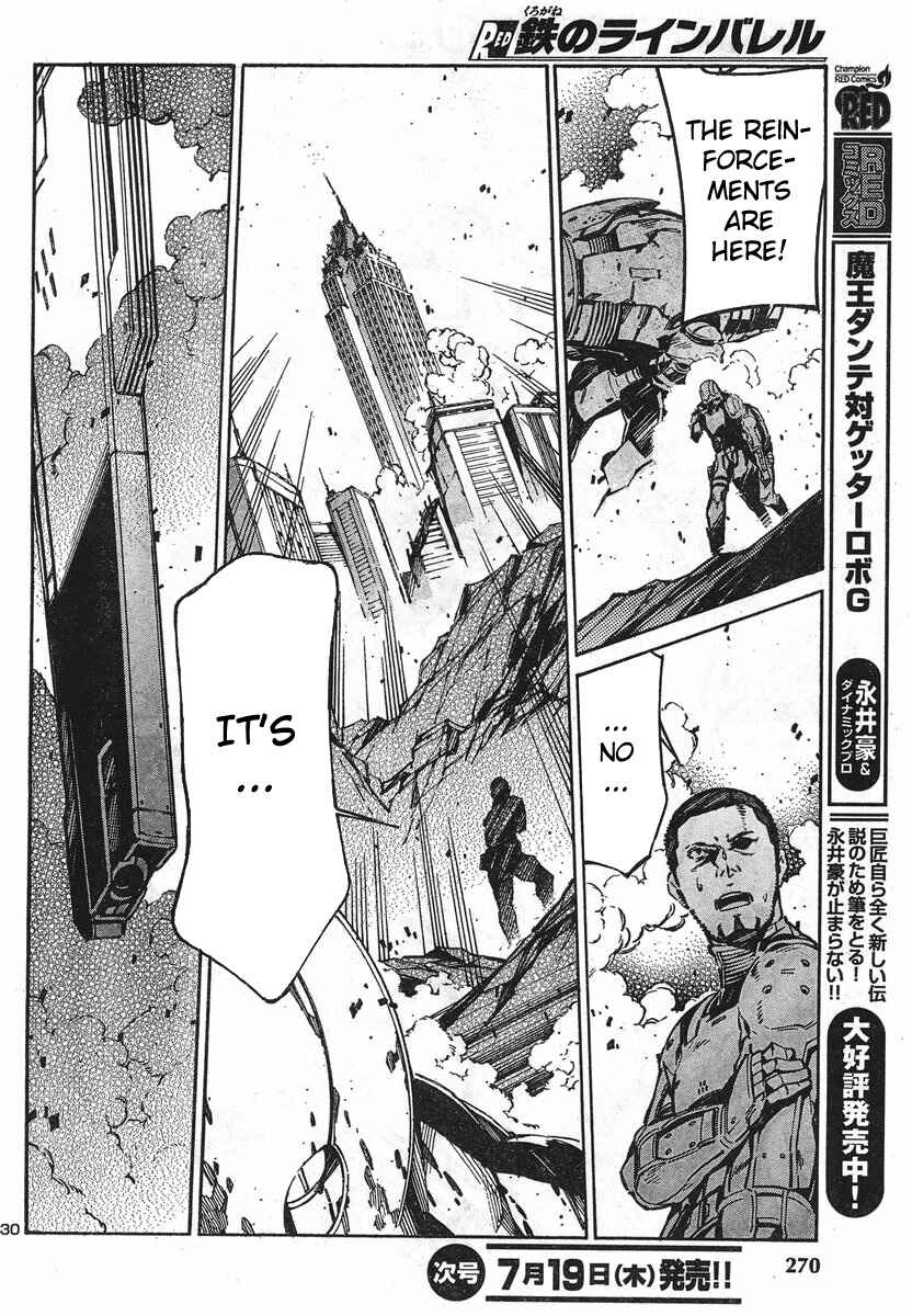 Page 32 Chapter 91 Linebarrels of Iron