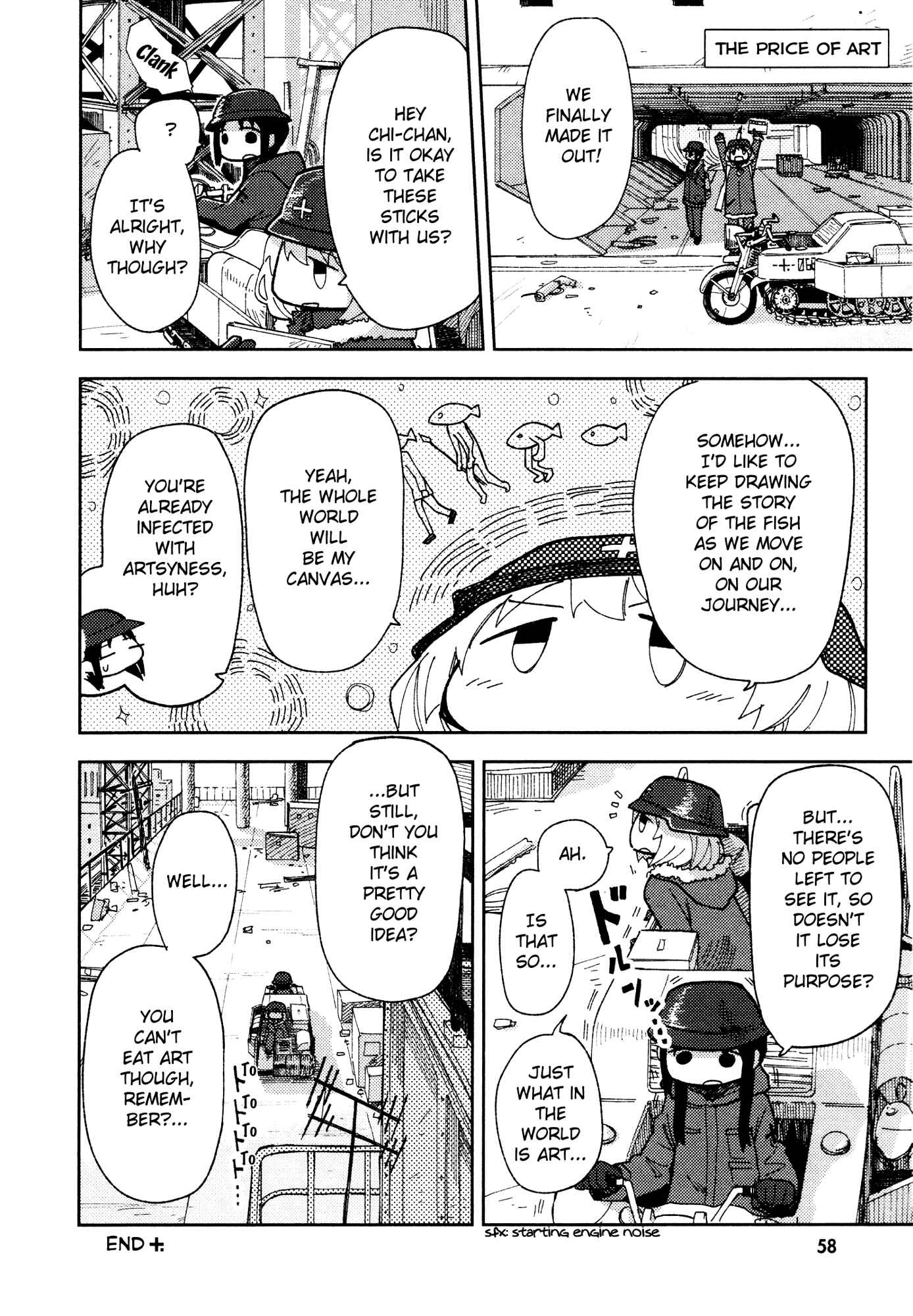 Page 8 Chapter 7 Girls Last Tour Official Anthology Comic