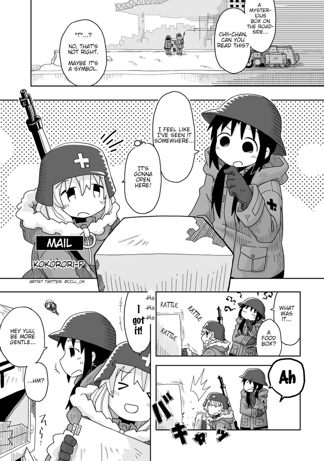 Page 1 Chapter 1 Girls Last Tour Official Anthology Comic
