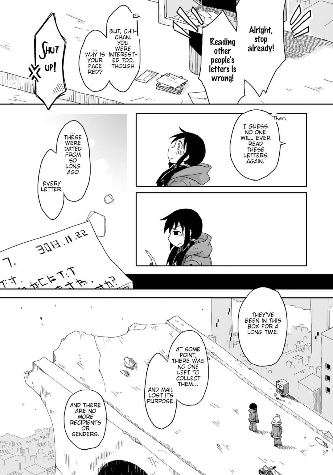 Page 5 Chapter 1 Girls Last Tour Official Anthology Comic
