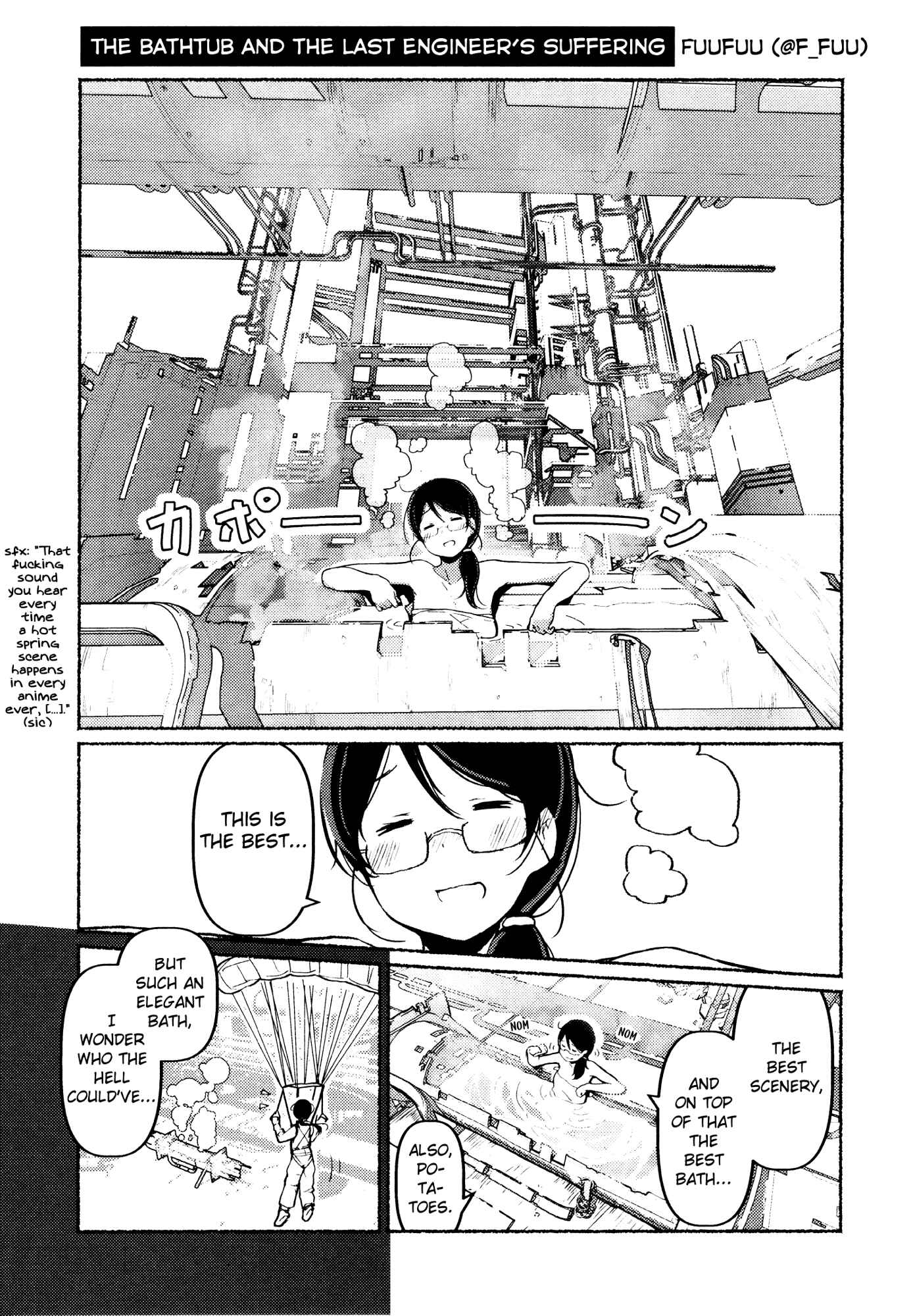 Page 1 Chapter 17 Girls Last Tour Official Anthology Comic