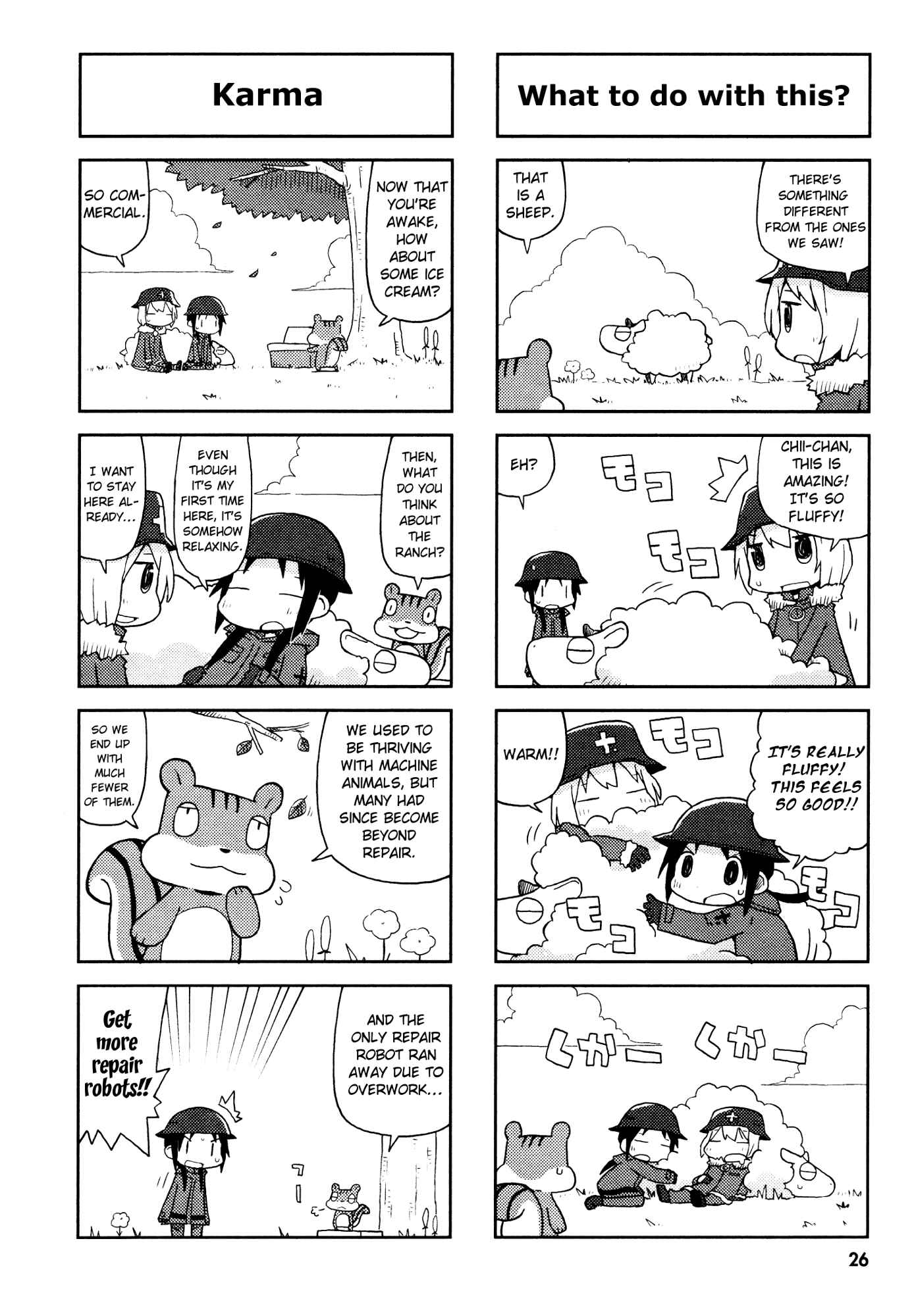 Page 4 Chapter 3 Girls Last Tour Official Anthology Comic