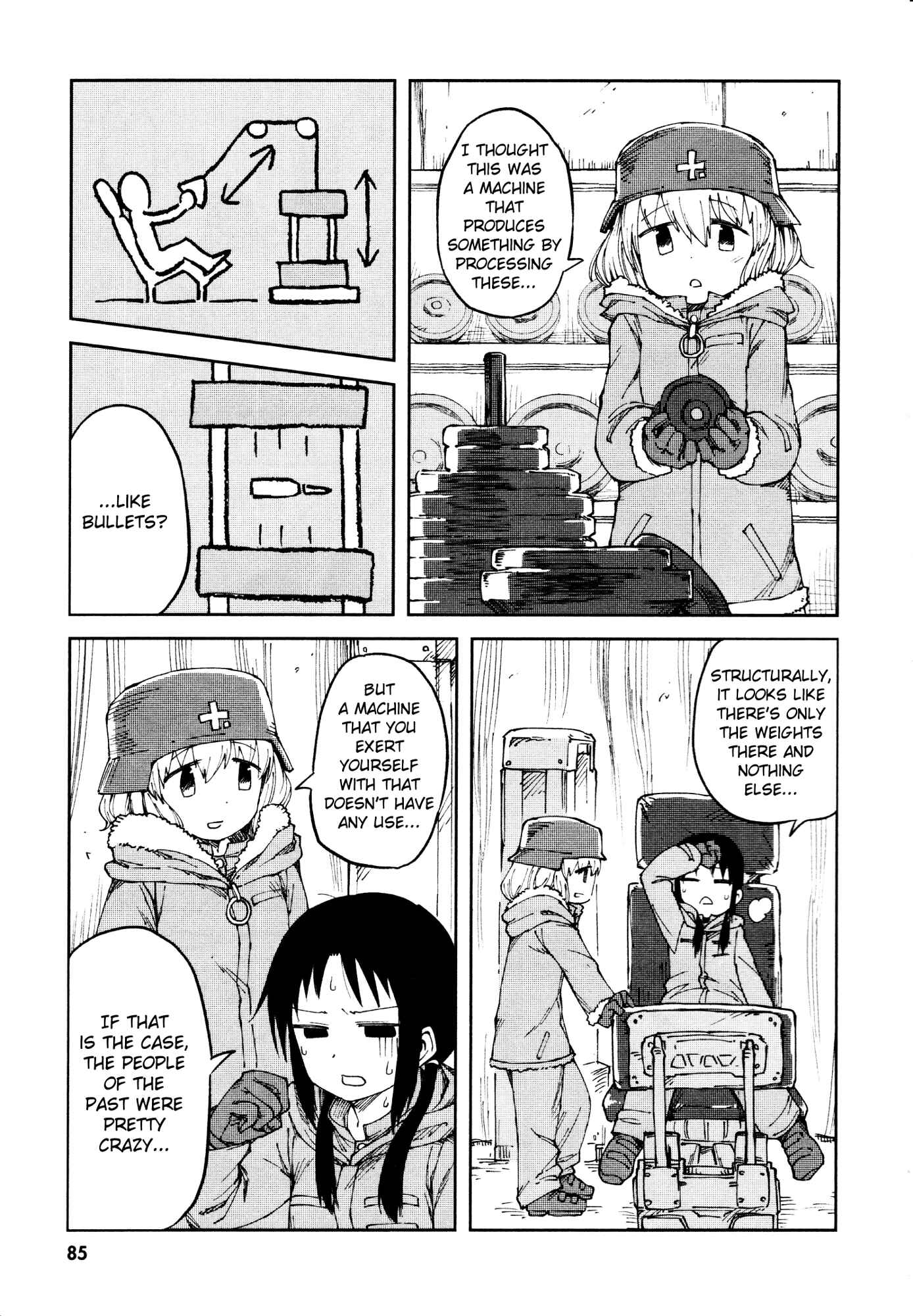Page 3 Chapter 11 Girls Last Tour Official Anthology Comic