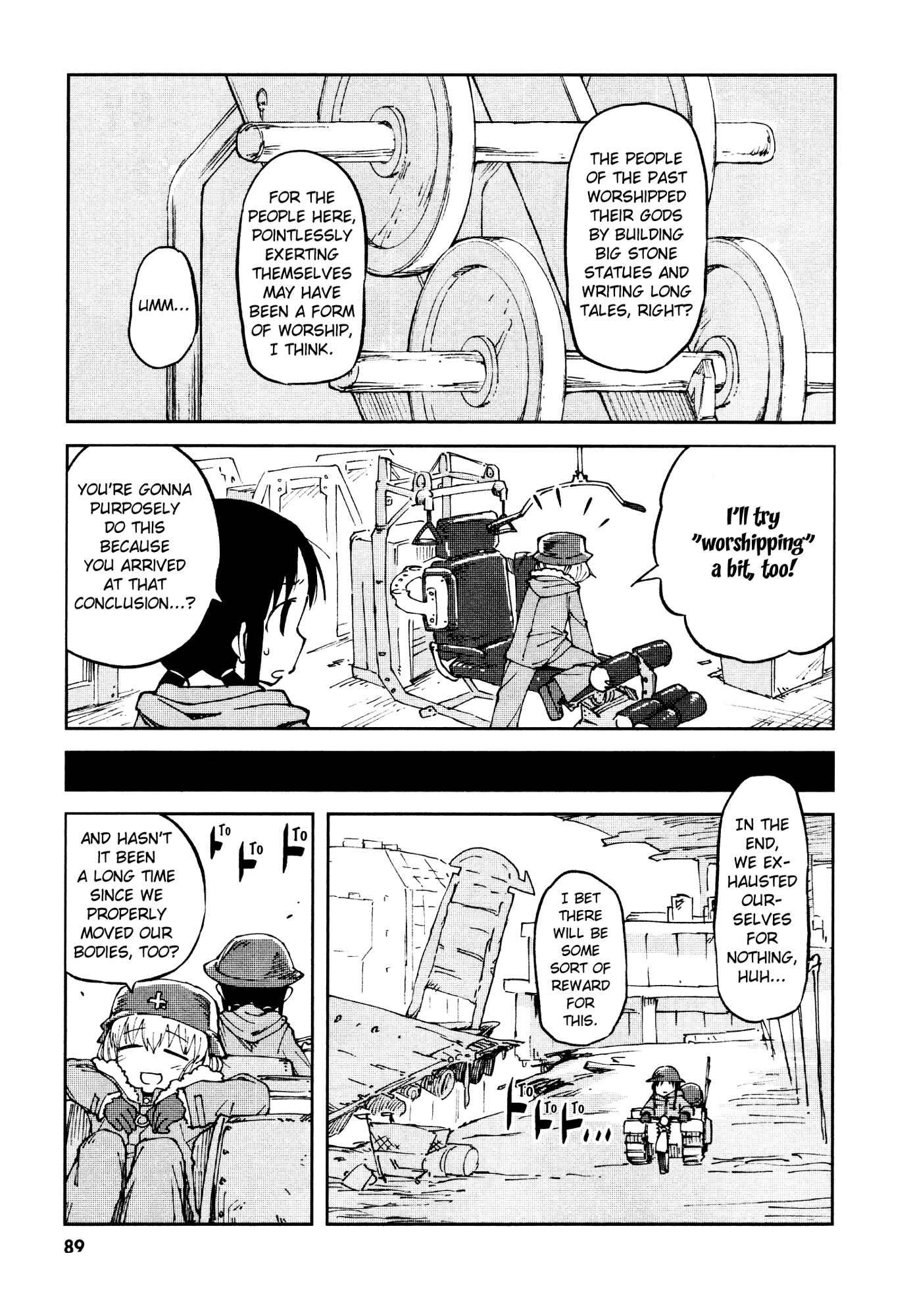 Page 7 Chapter 11 Girls Last Tour Official Anthology Comic