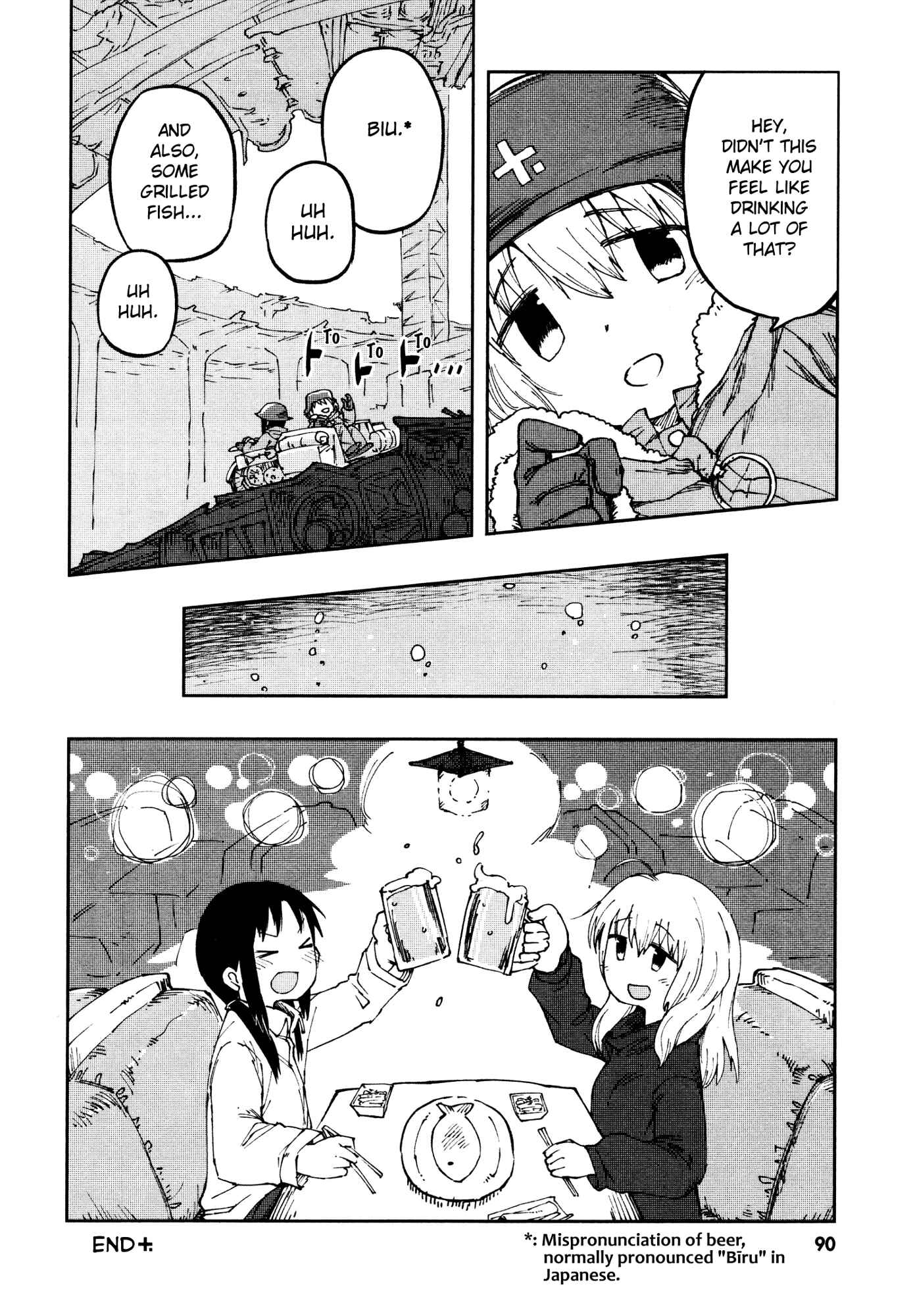 Page 8 Chapter 11 Girls Last Tour Official Anthology Comic