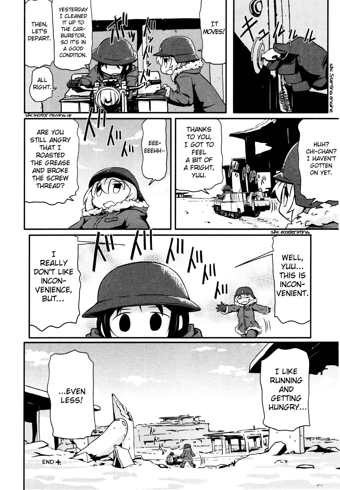Page 8 Chapter 15 Girls Last Tour Official Anthology Comic