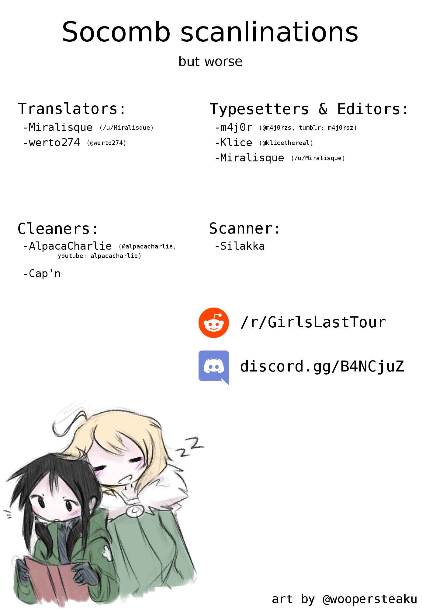 Page 5 Chapter 4 Girls Last Tour Official Anthology Comic