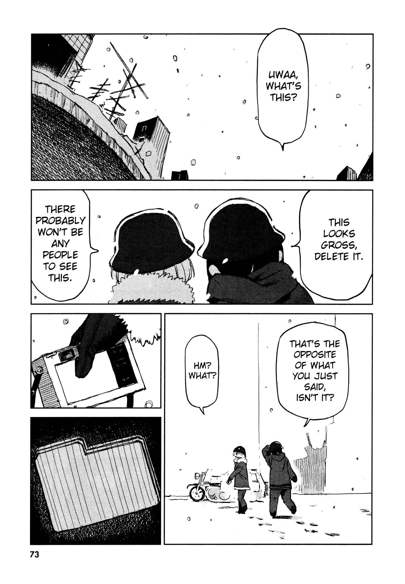 Page 7 Chapter 9 Girls Last Tour Official Anthology Comic
