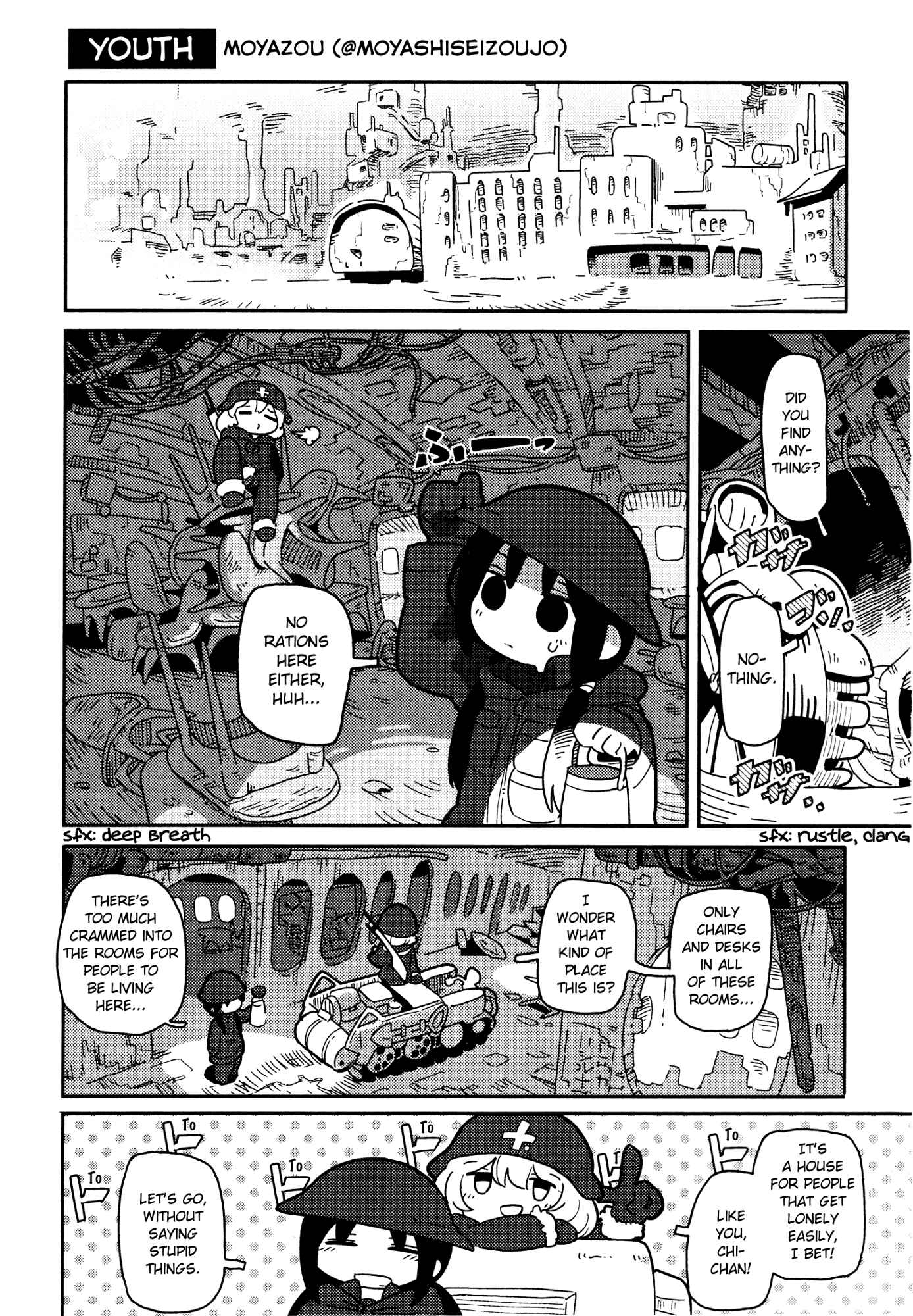 Page 1 Chapter 13 Girls Last Tour Official Anthology Comic