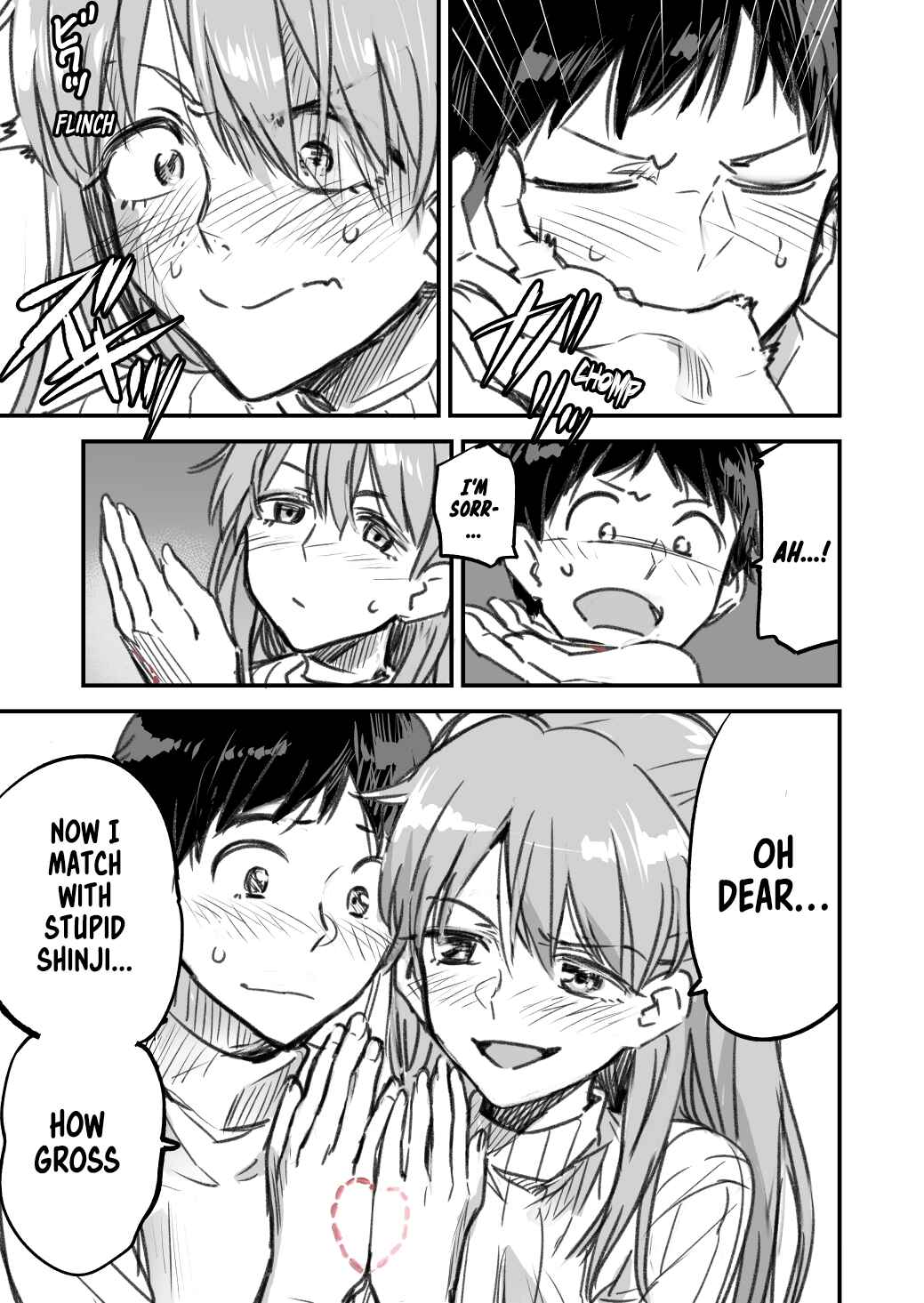 Page 6 Chapter Unknown_bf7f Neon Genesis Evangelion - Savage Dog Asuka and Grown-up Shin-chan (Doujinshi)