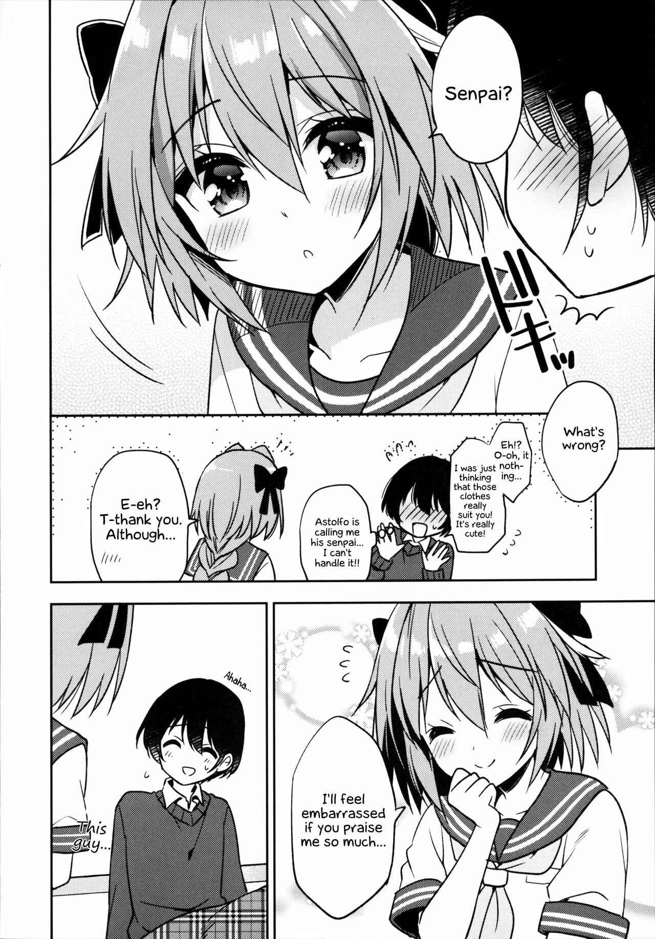 Page 9 Chapter 1 Fate/Grand Order - Astolfo Cos no Kouhai♂ (Doujinshi)