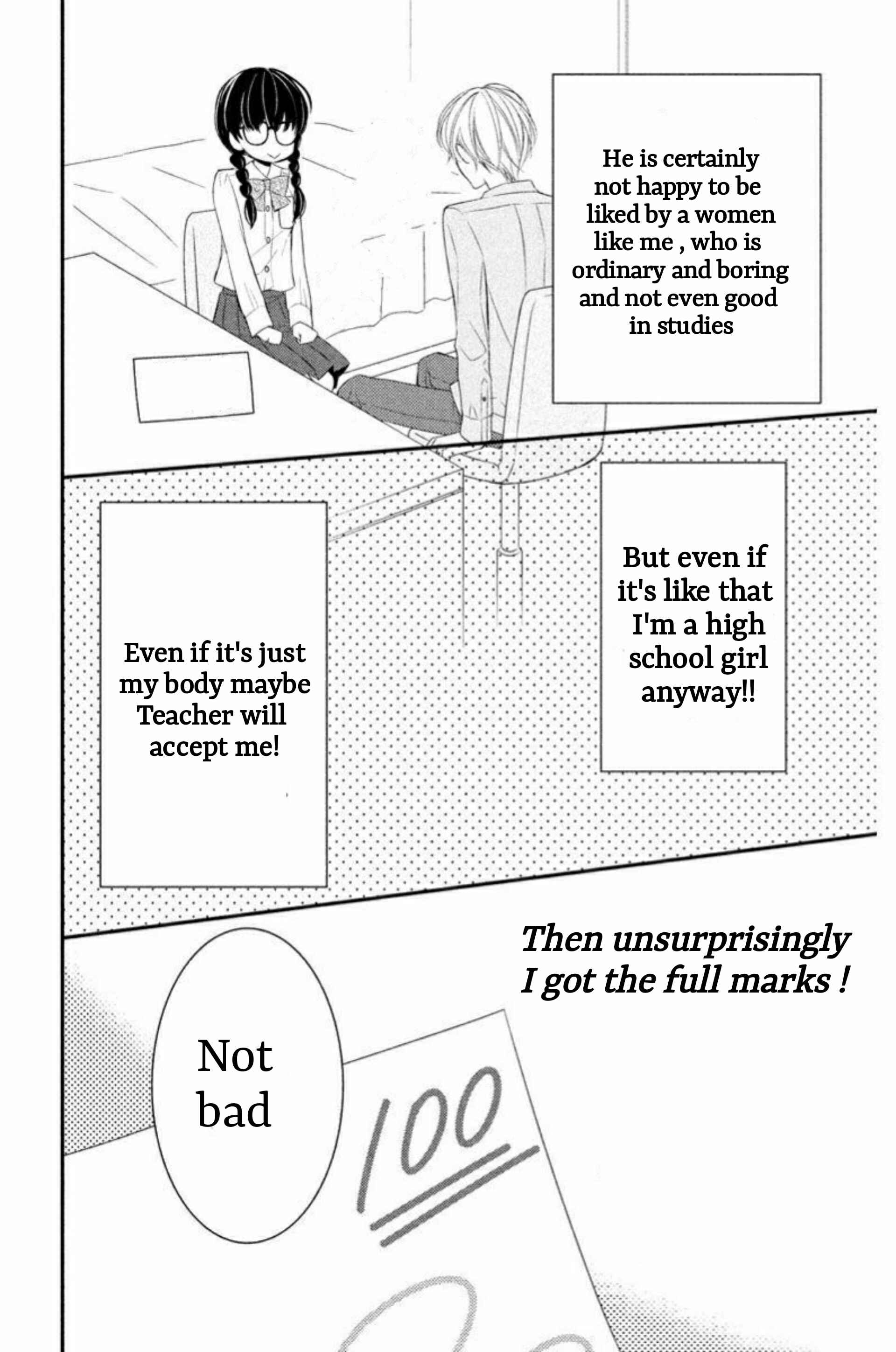Page 9 Chapter 1.1 Zenbu Oshiete, Sensei.