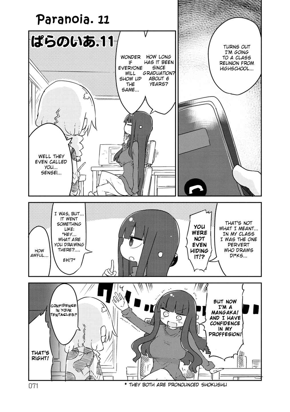 Page 1 Chapter 11 Paranoia Cage