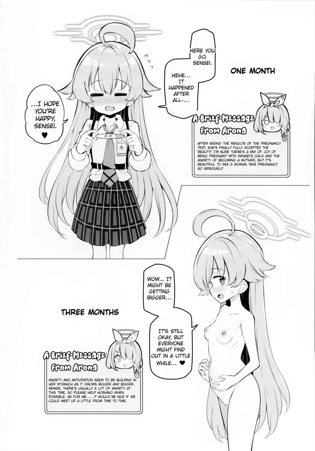 Page 13 Chapter 2 Blue Archive - The Kivotos Baby-making Activity Report