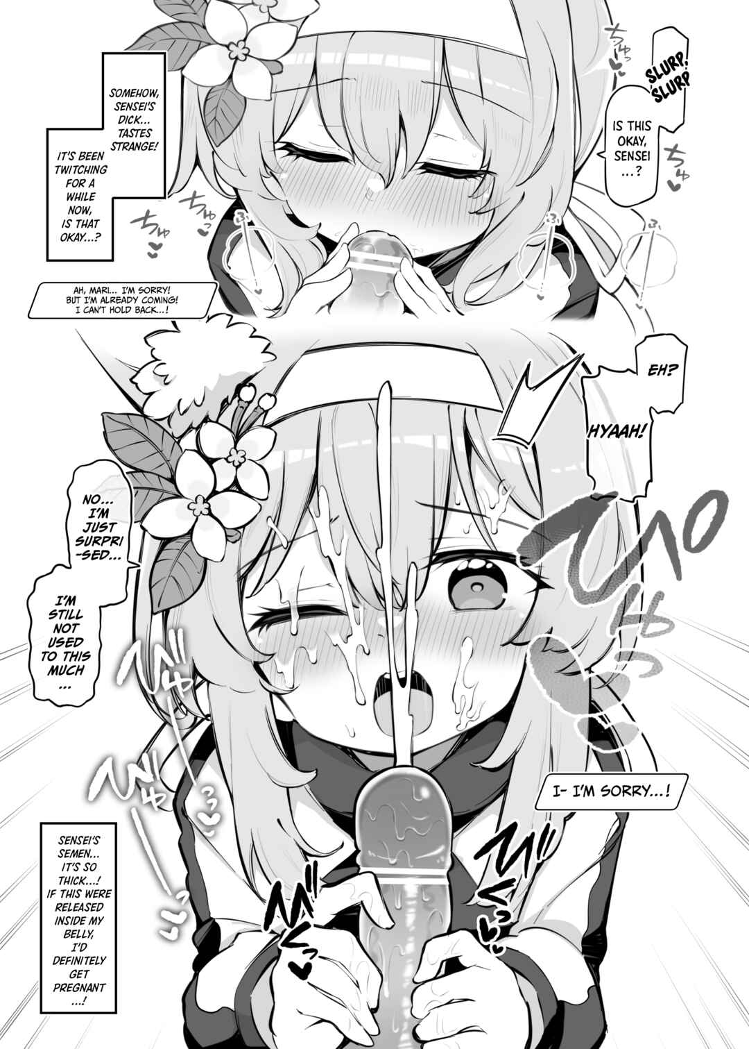 Page 10 Chapter 3 Blue Archive - The Kivotos Baby-making Activity Report