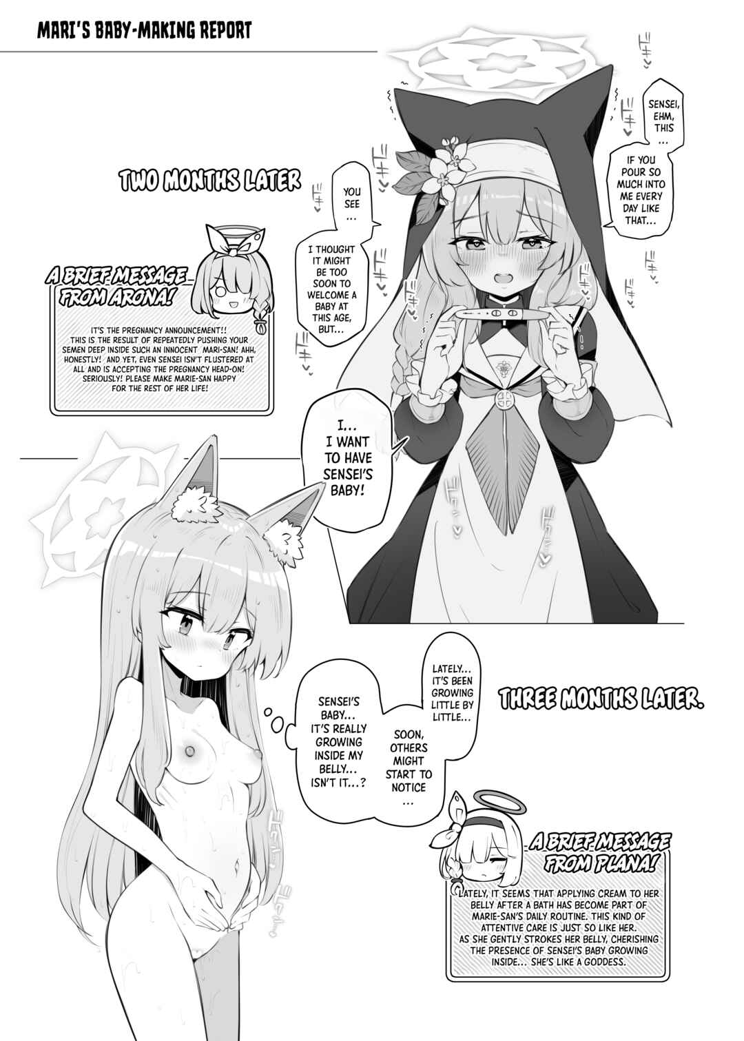 Page 26 Chapter 3 Blue Archive - The Kivotos Baby-making Activity Report