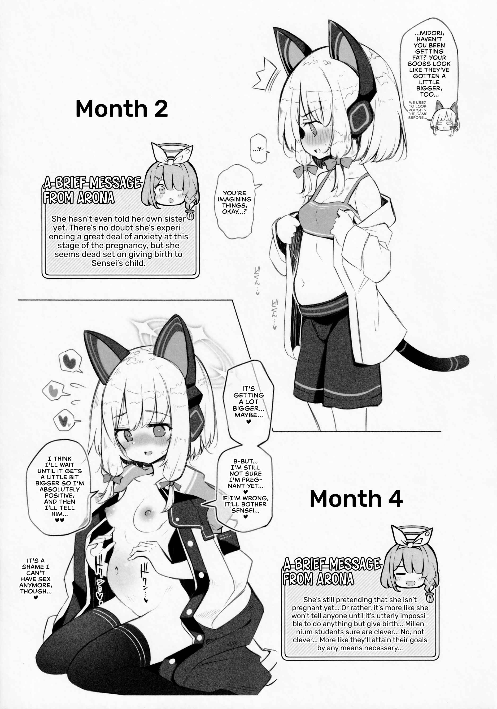 Page 22 Chapter 1 Blue Archive - The Kivotos Baby-making Activity Report