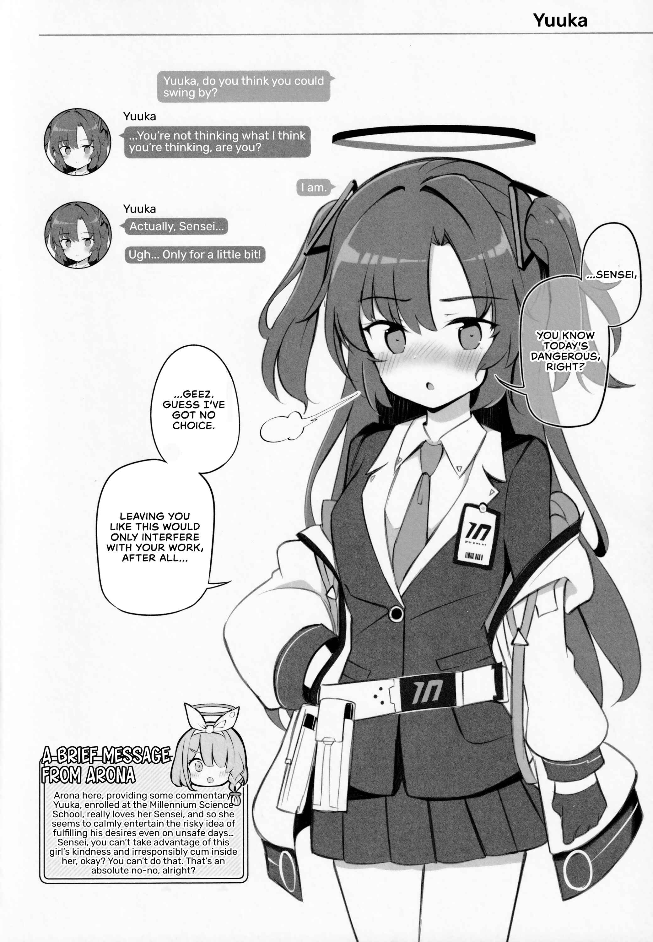Page 3 Chapter 1 Blue Archive - The Kivotos Baby-making Activity Report