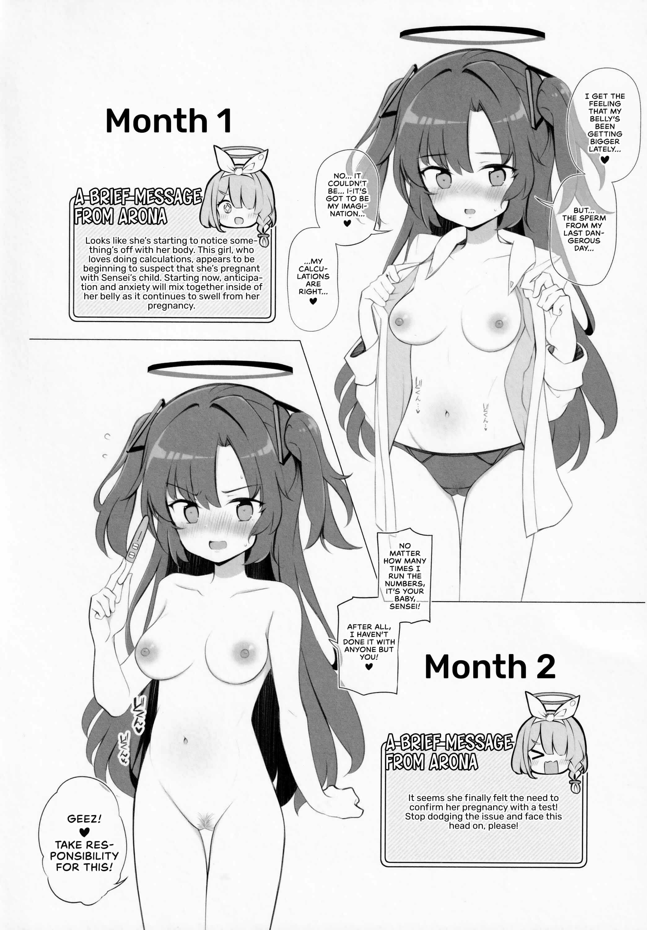 Page 9 Chapter 1 Blue Archive - The Kivotos Baby-making Activity Report