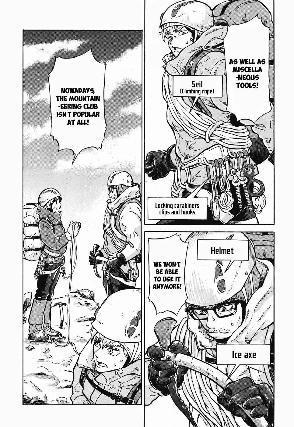 Page 29 Chapter 1.1 Cross the Mountains, Yama wo Wataru - Santamadai Gakuburoku