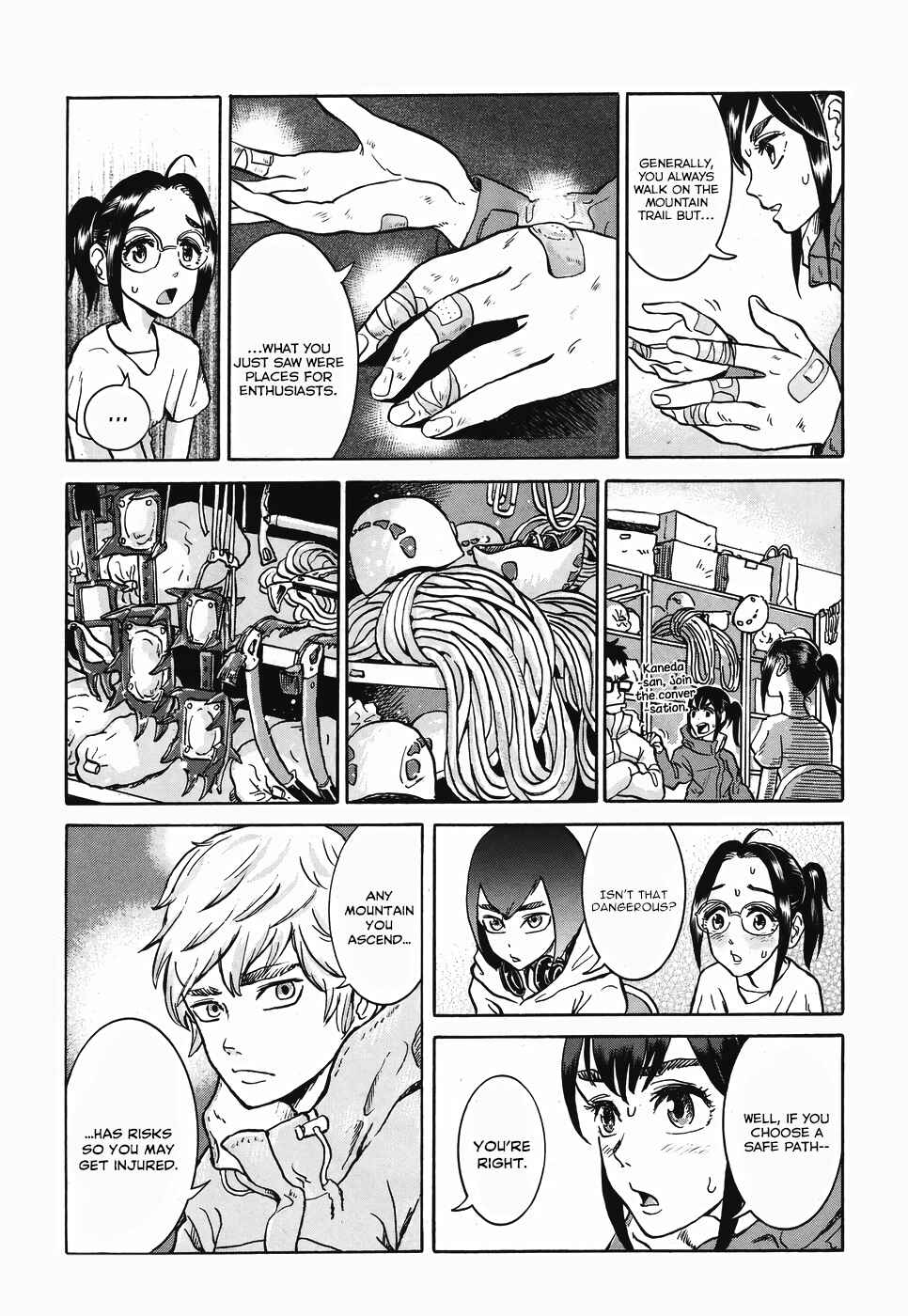 Page 10 Chapter 1.2 Cross the Mountains, Yama wo Wataru - Santamadai Gakuburoku