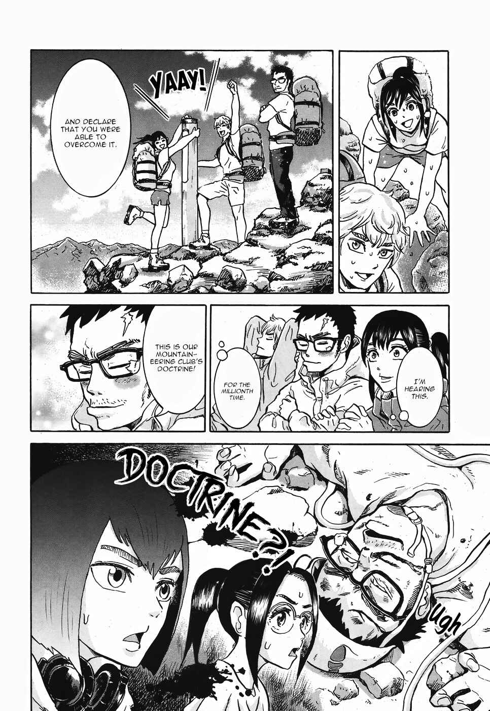 Page 13 Chapter 1.2 Cross the Mountains, Yama wo Wataru - Santamadai Gakuburoku