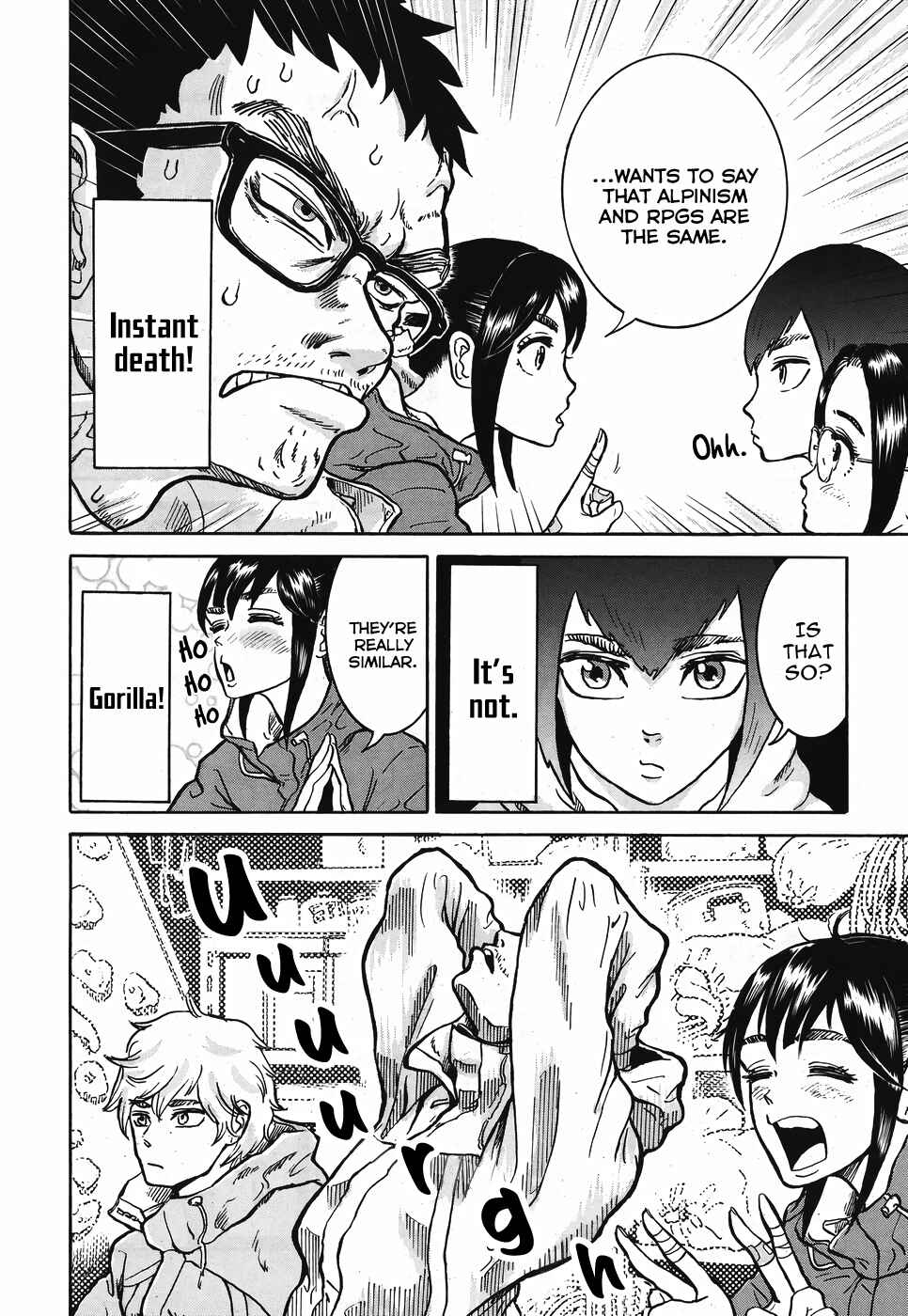 Page 17 Chapter 1.2 Cross the Mountains, Yama wo Wataru - Santamadai Gakuburoku