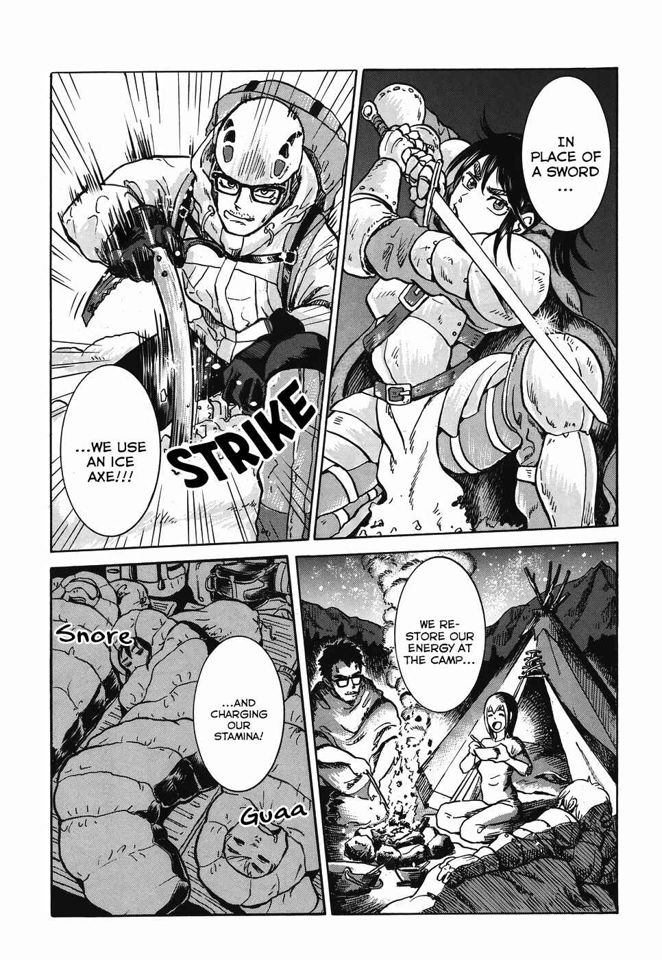 Page 20 Chapter 1.2 Cross the Mountains, Yama wo Wataru - Santamadai Gakuburoku