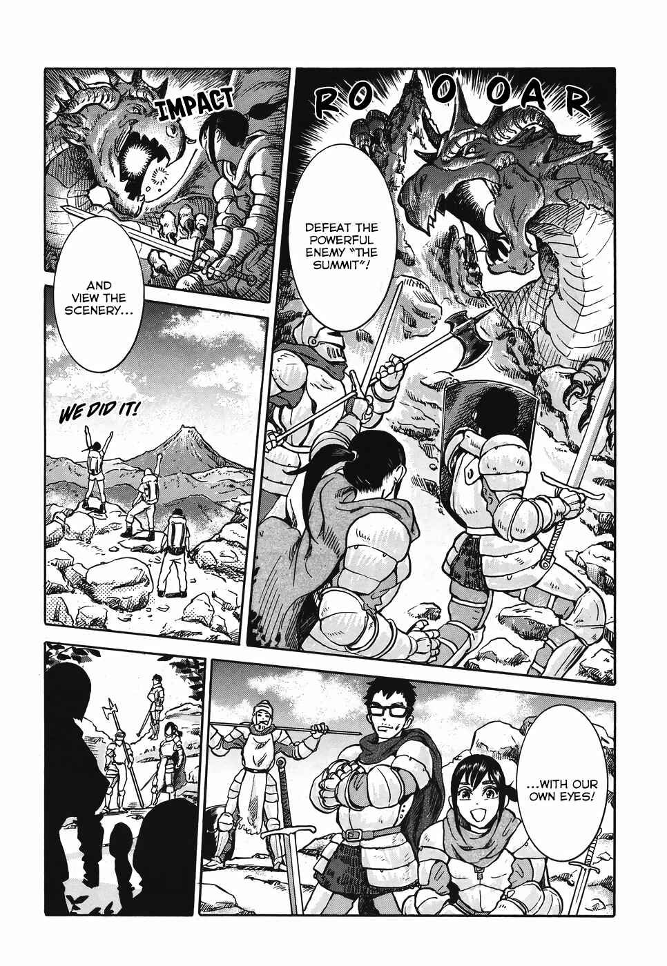 Page 21 Chapter 1.2 Cross the Mountains, Yama wo Wataru - Santamadai Gakuburoku