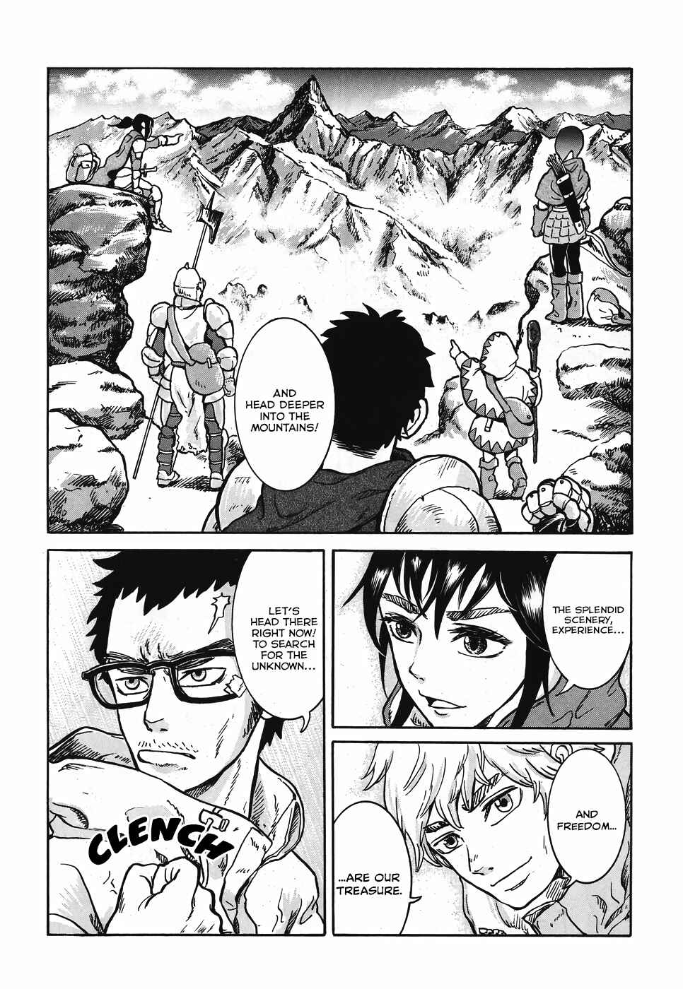 Page 23 Chapter 1.2 Cross the Mountains, Yama wo Wataru - Santamadai Gakuburoku