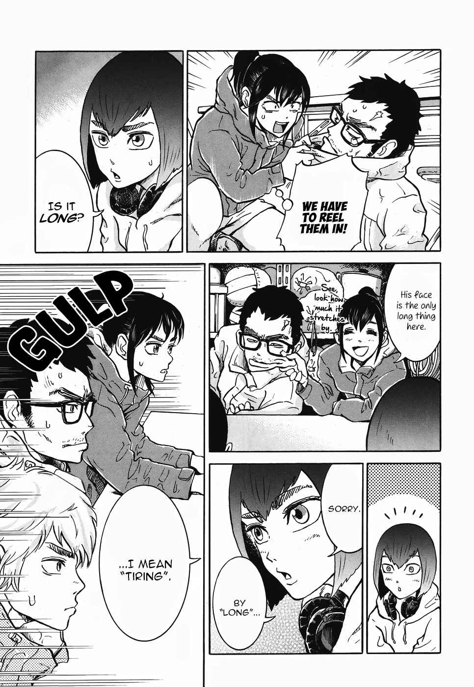 Page 6 Chapter 1.2 Cross the Mountains, Yama wo Wataru - Santamadai Gakuburoku