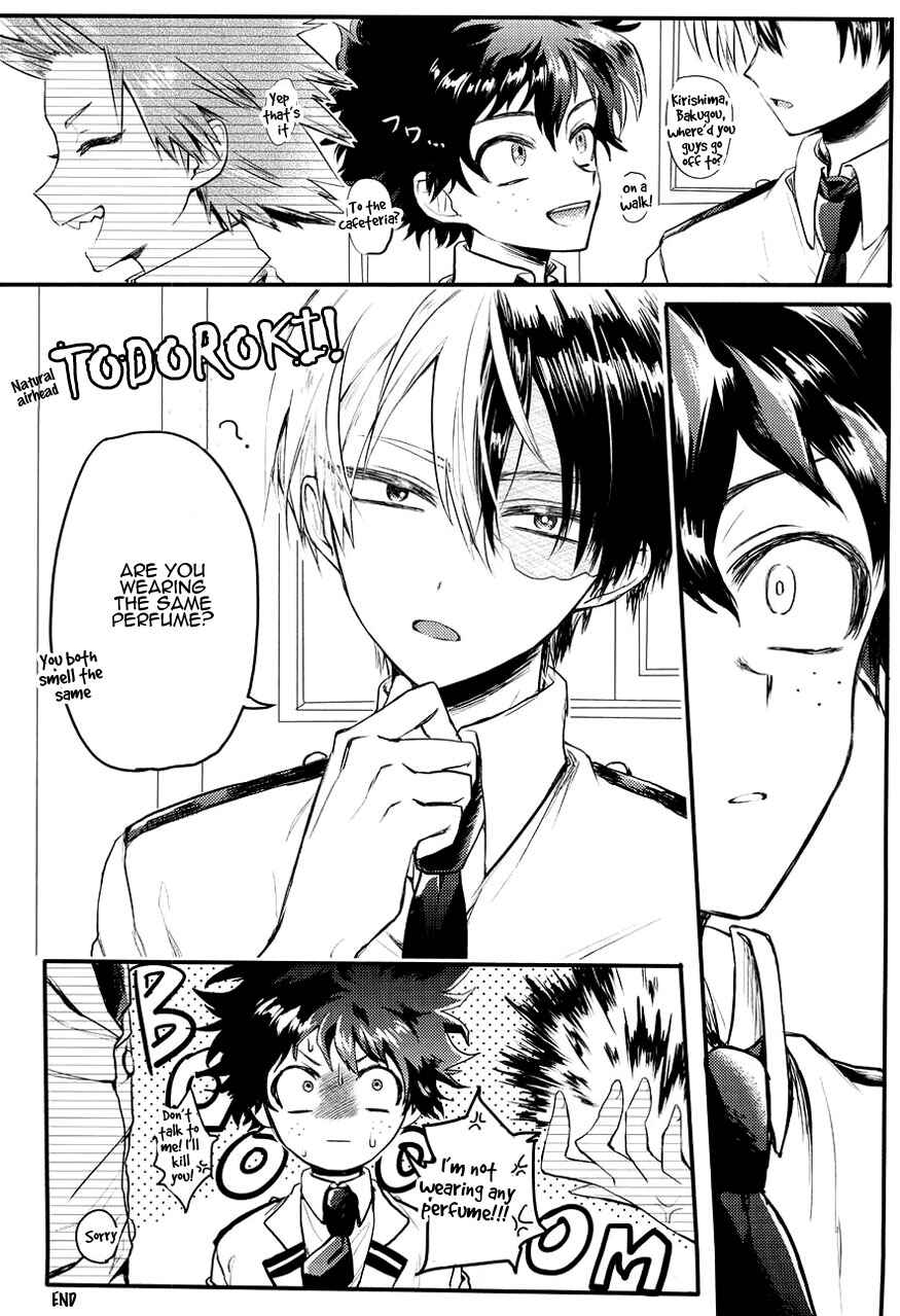 Page 14 Chapter Unknown_a1de Boku no Hero Academia - Ikenai koto wa naisho de suru mono (Doujinshi)