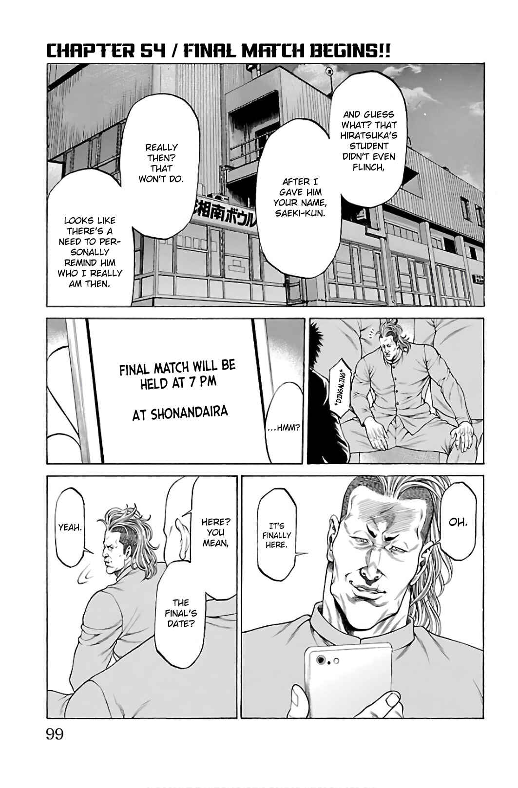 Page 1 Chapter 54 Shonan Seven