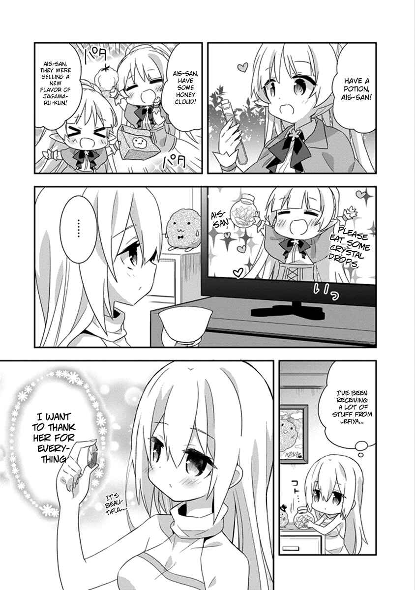 Page 4 Chapter 18 Is It Wrong to Try to Pick Up Girls in a Dungeon? Four-Panel Comic: Days of Goddess