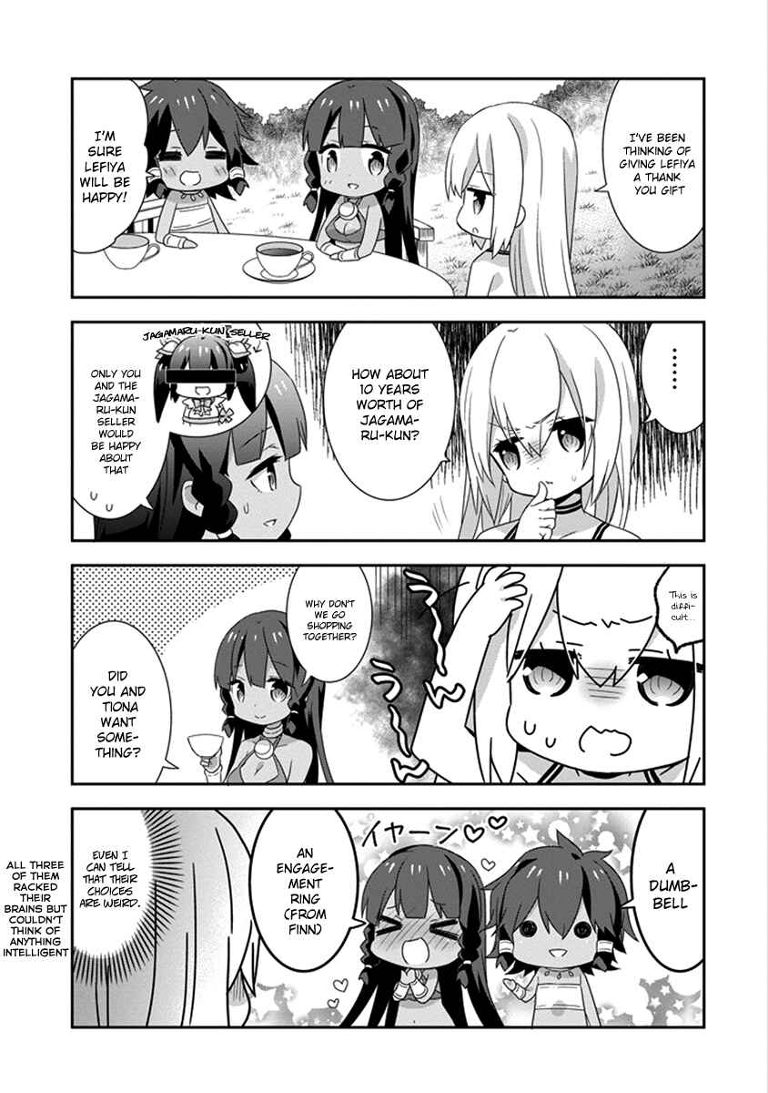 Page 5 Chapter 18 Is It Wrong to Try to Pick Up Girls in a Dungeon? Four-Panel Comic: Days of Goddess