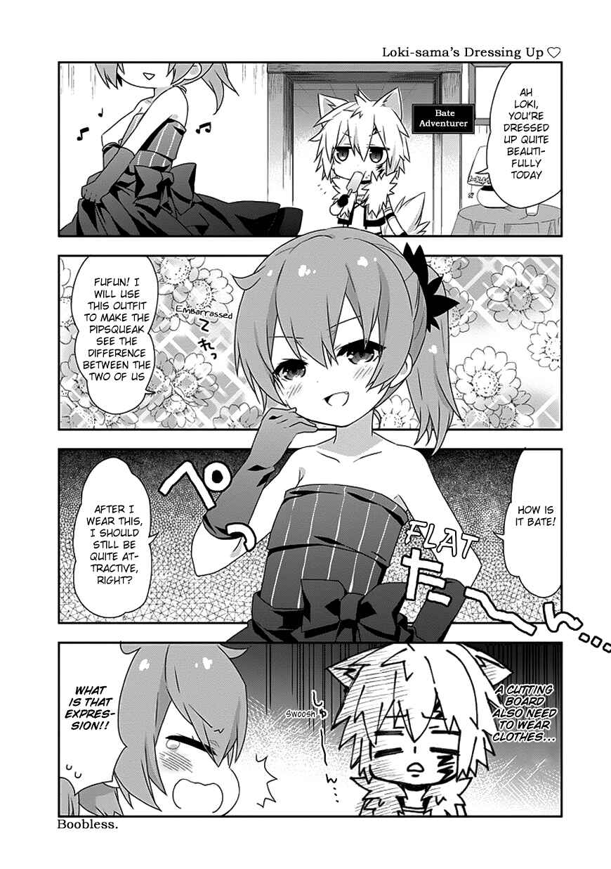Page 7 Chapter 3 Is It Wrong to Try to Pick Up Girls in a Dungeon? Four-Panel Comic: Days of Goddess