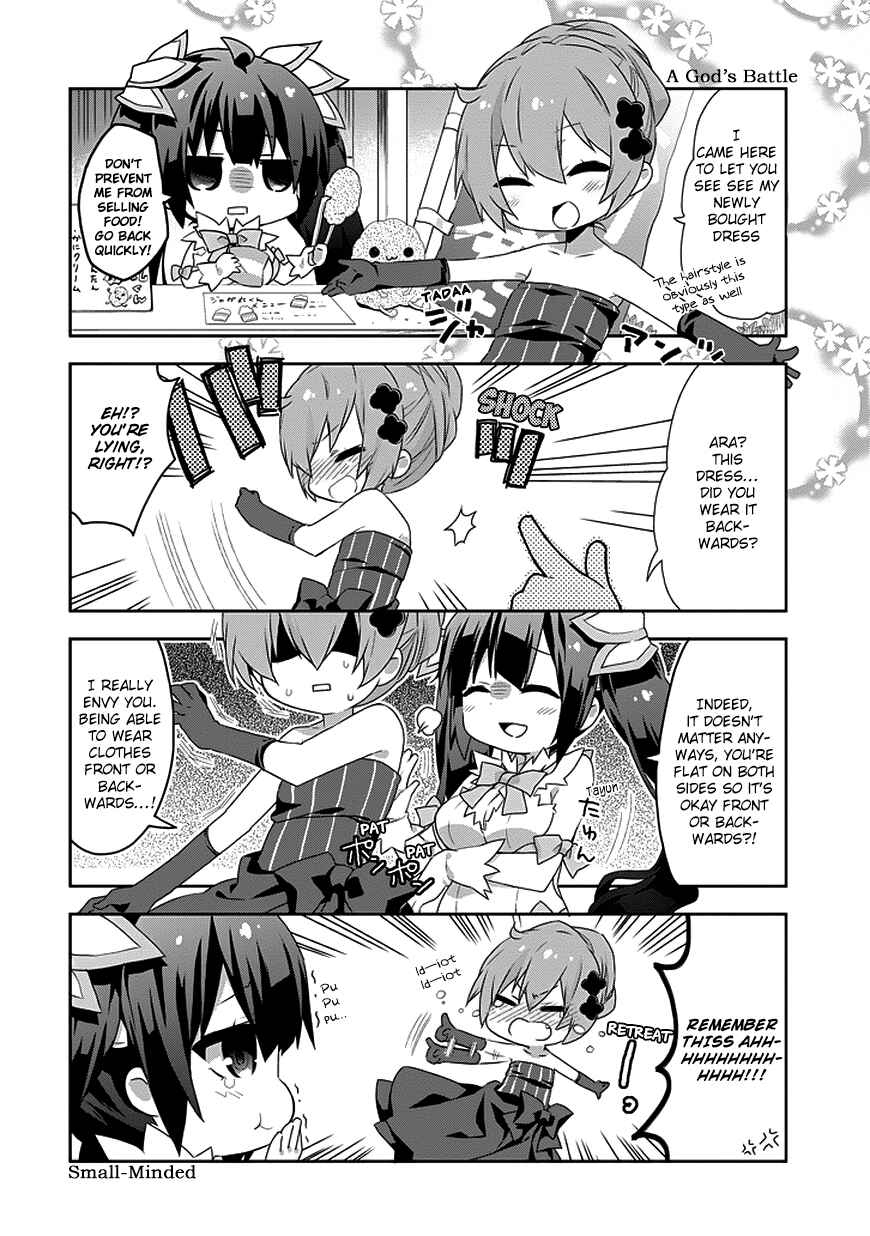 Page 8 Chapter 3 Is It Wrong to Try to Pick Up Girls in a Dungeon? Four-Panel Comic: Days of Goddess