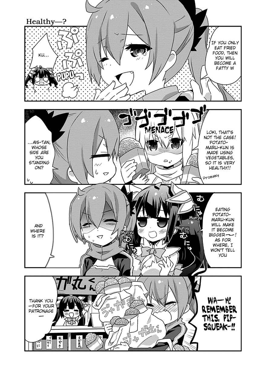 Page 5 Chapter 2 Is It Wrong to Try to Pick Up Girls in a Dungeon? Four-Panel Comic: Days of Goddess