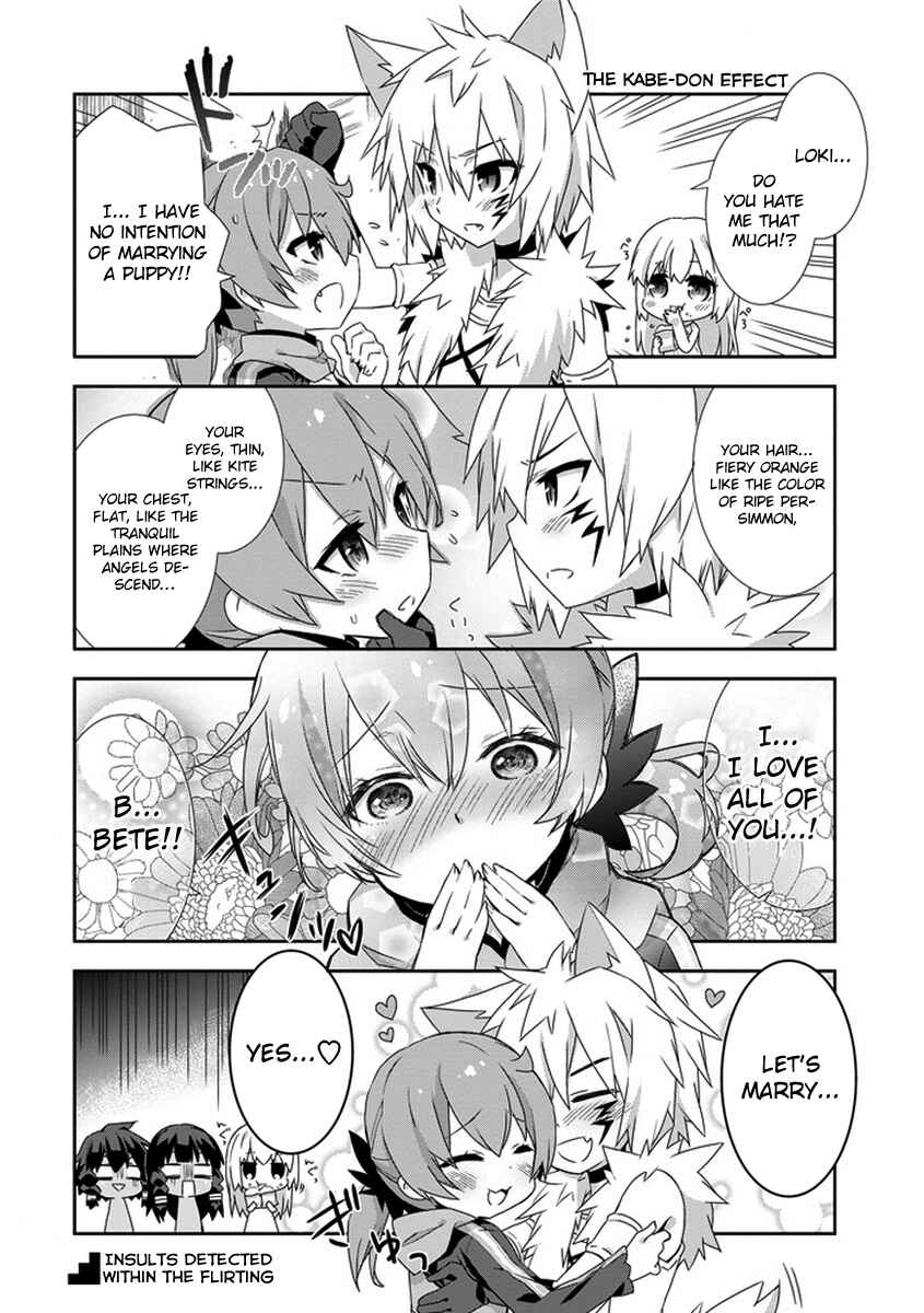 Page 6 Chapter 10.5 Is It Wrong to Try to Pick Up Girls in a Dungeon? Four-Panel Comic: Days of Goddess