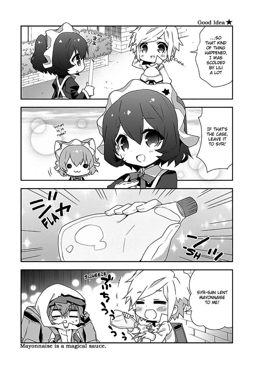 Page 6 Chapter 7 Is It Wrong to Try to Pick Up Girls in a Dungeon? Four-Panel Comic: Days of Goddess